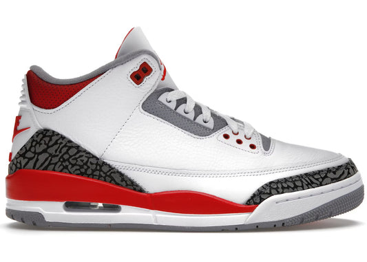 Jordan 3 “Fire Red” Size 8.5
