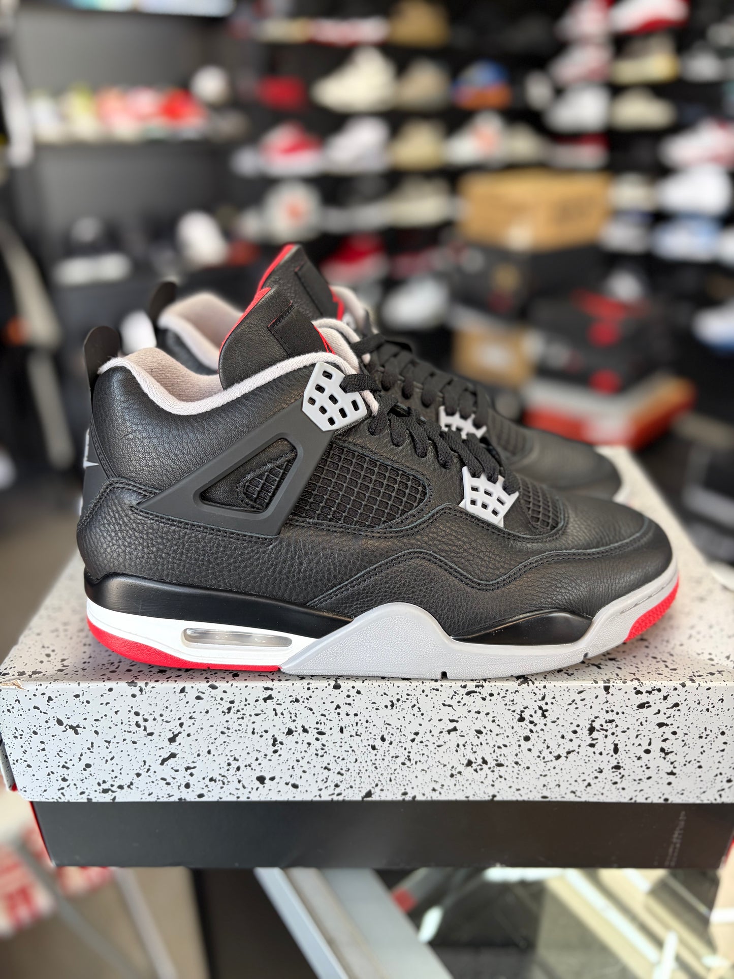 Jordan 4 “Bred Reimagined” Size 10