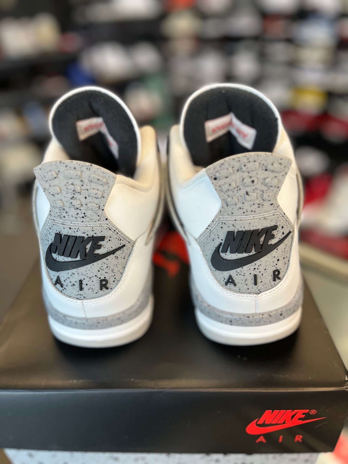 Jordan 4 “White Cement” Size 9.5