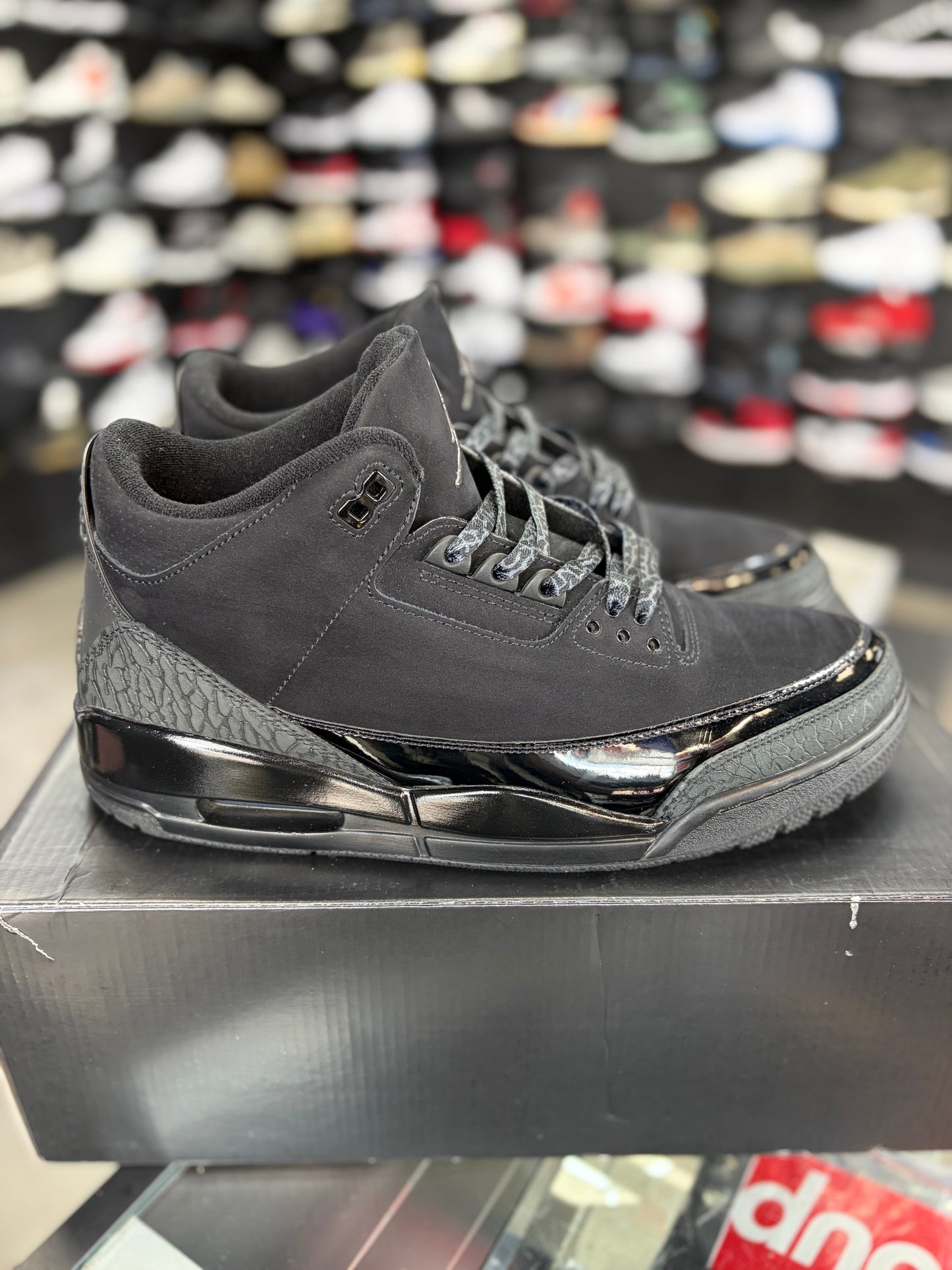 Jordan 3 “Black Cat” Size 12