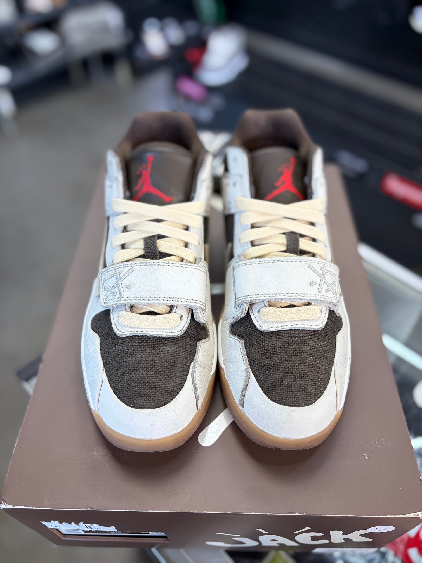 Travis Scott Jumpman Jack “Sail” Size 8