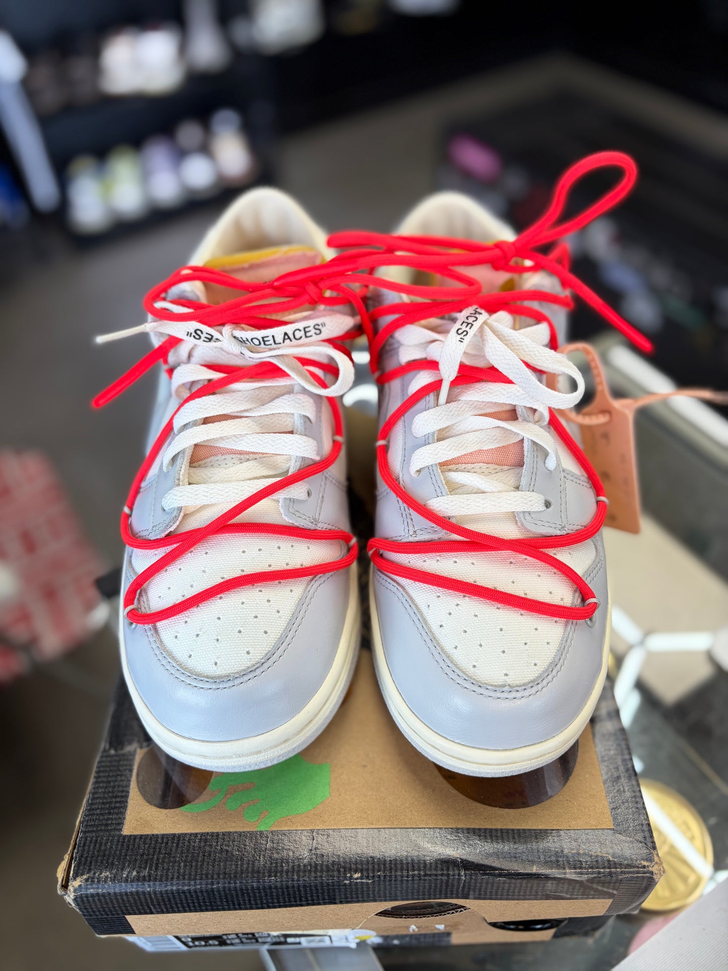 Nike Off White Dunk “Lot 06” Size 9