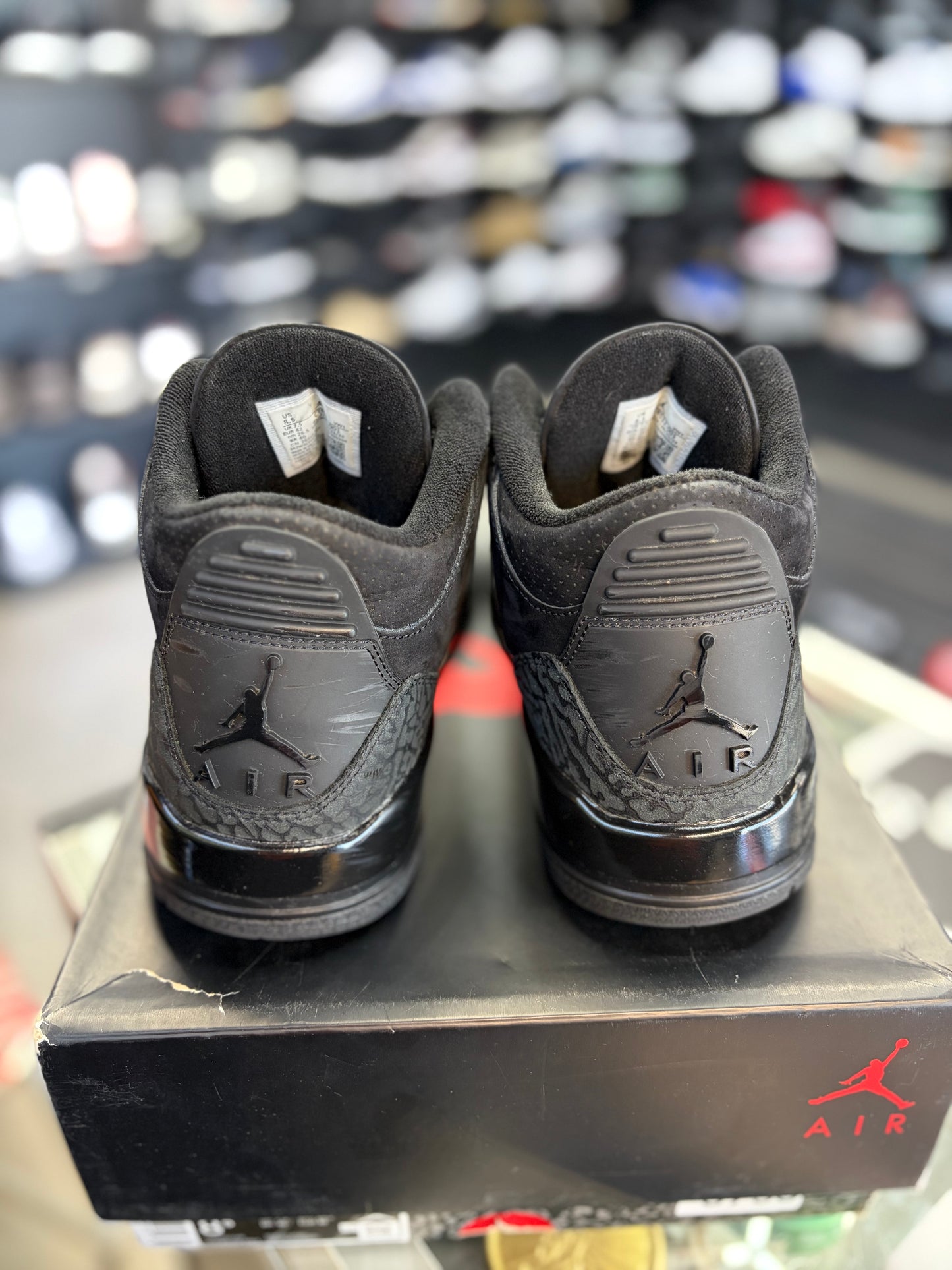 Jordan 3 “Black Cat” Size 8.5