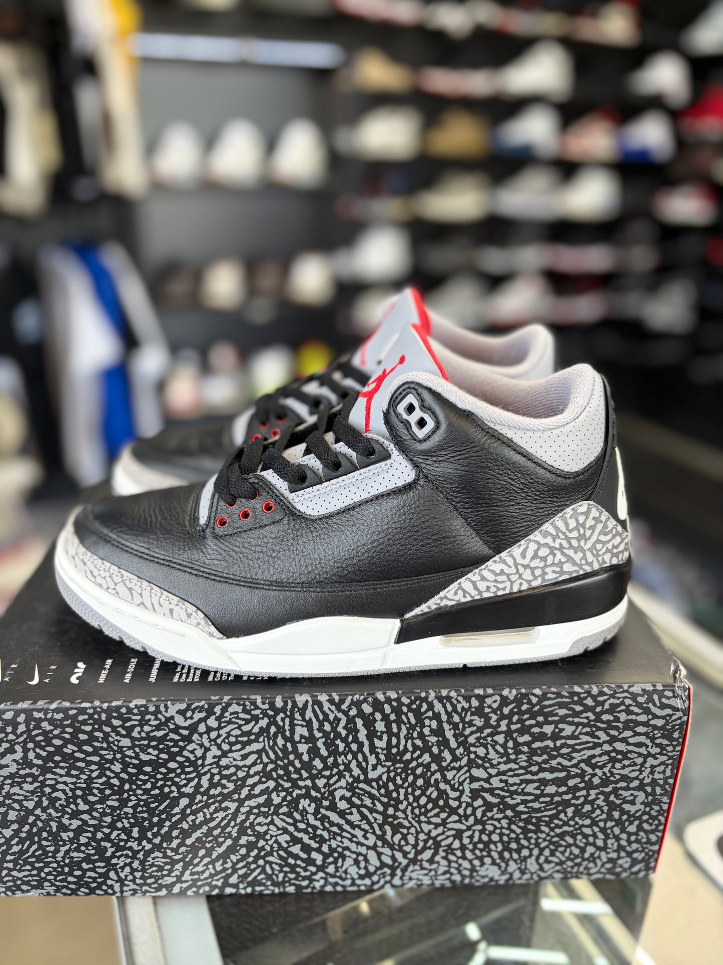 Jordan 3 “Black Cement” Size 9