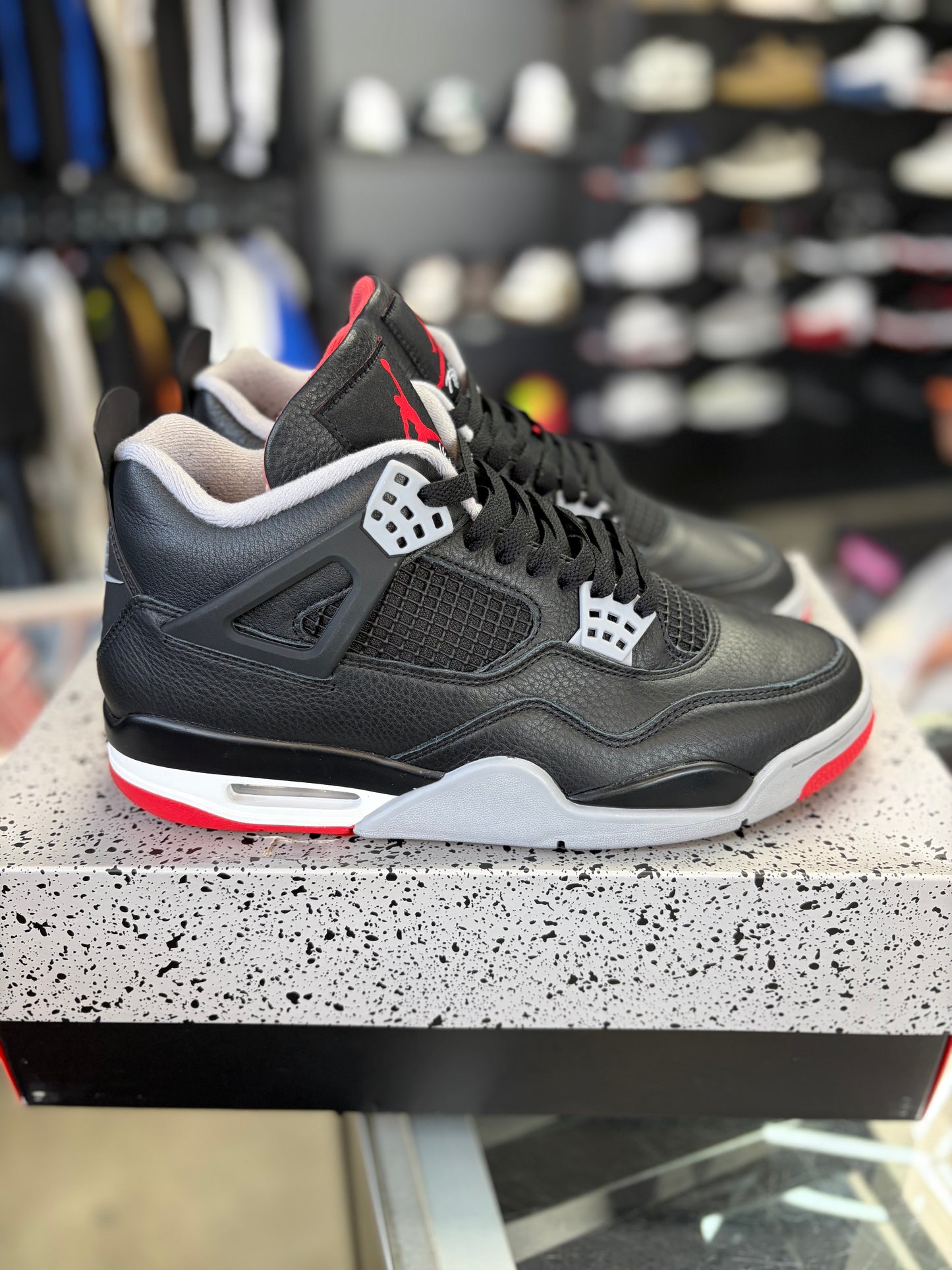 Jordan 4 “Bred Reimagined” Size 9.5