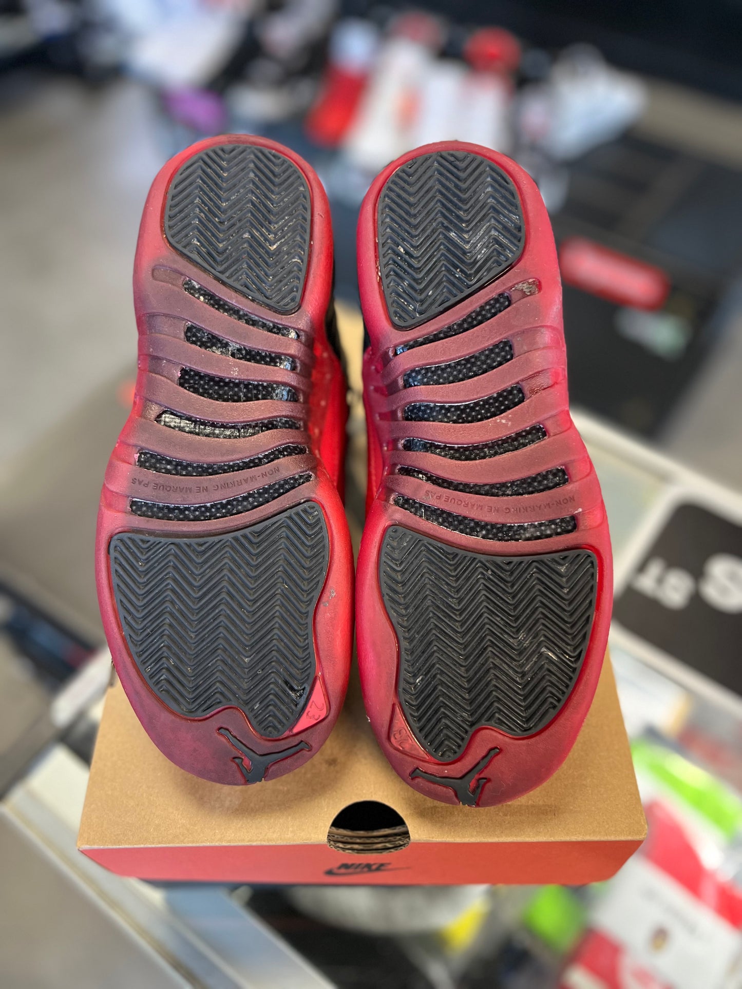 Jordan 12 “Flu Game” (Gs) Size 5.5y/7w