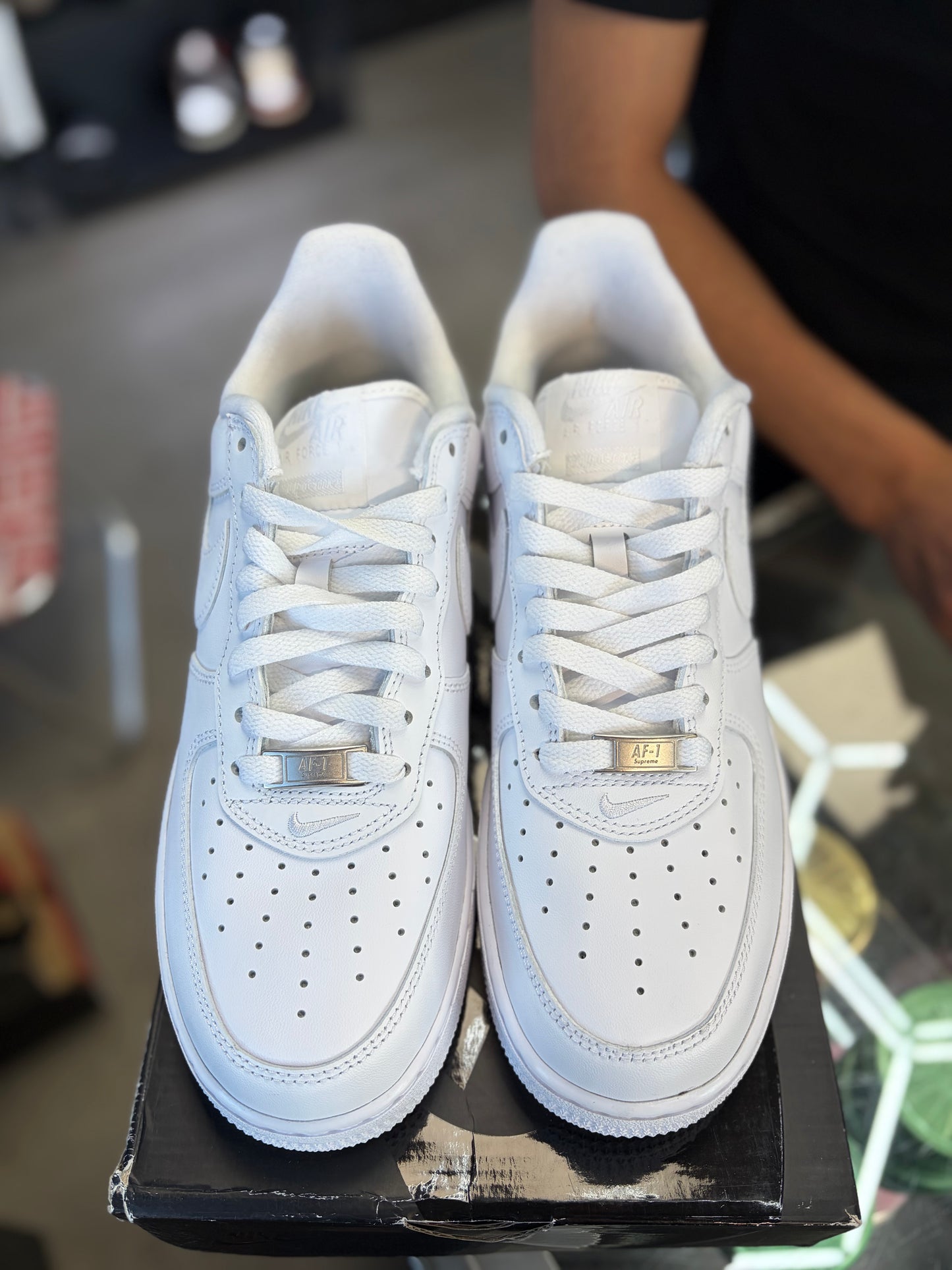 Nike Supreme AF1 “White” Size 8