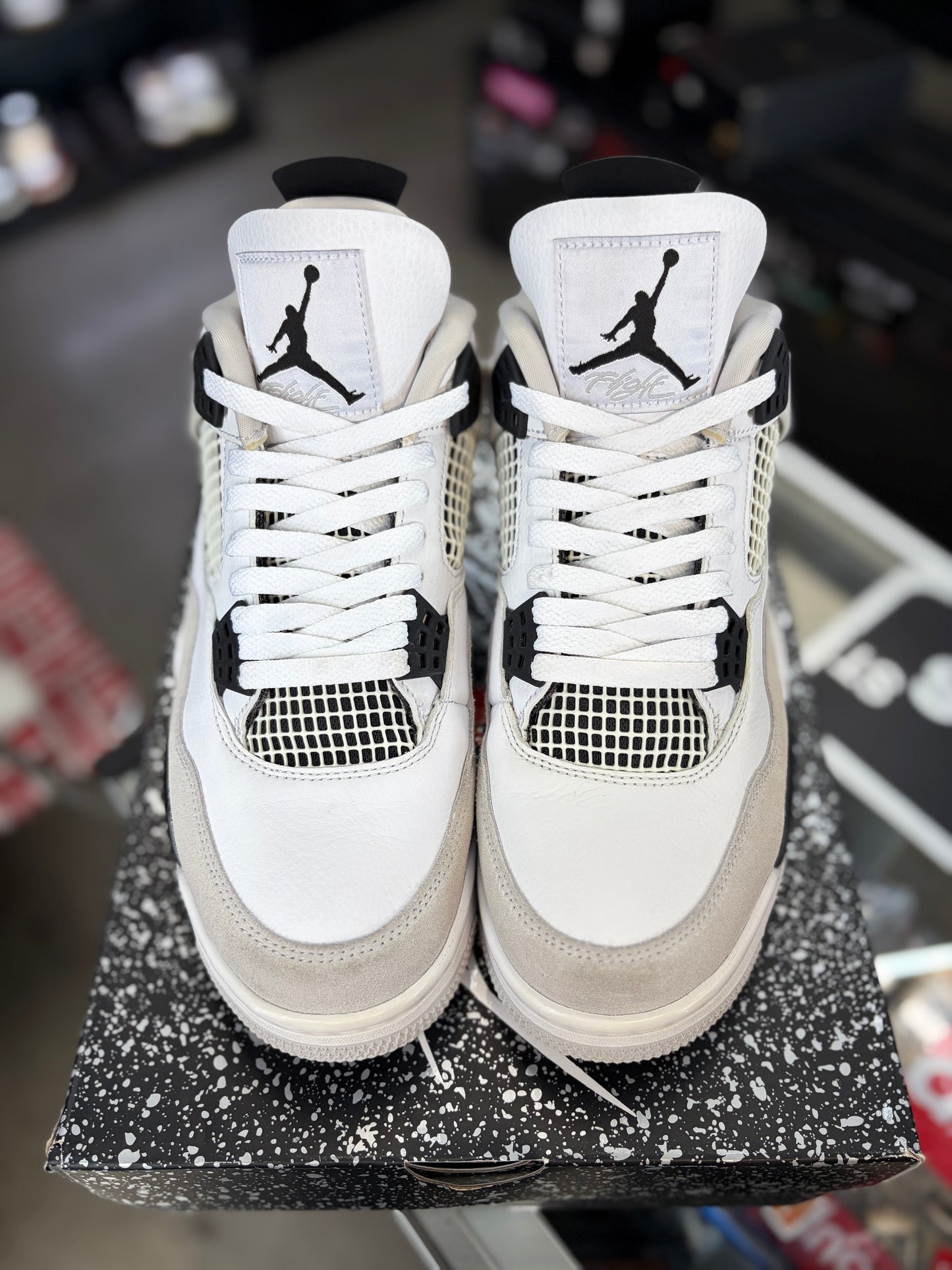 Jordan 4 “Military Black” Size 9.5