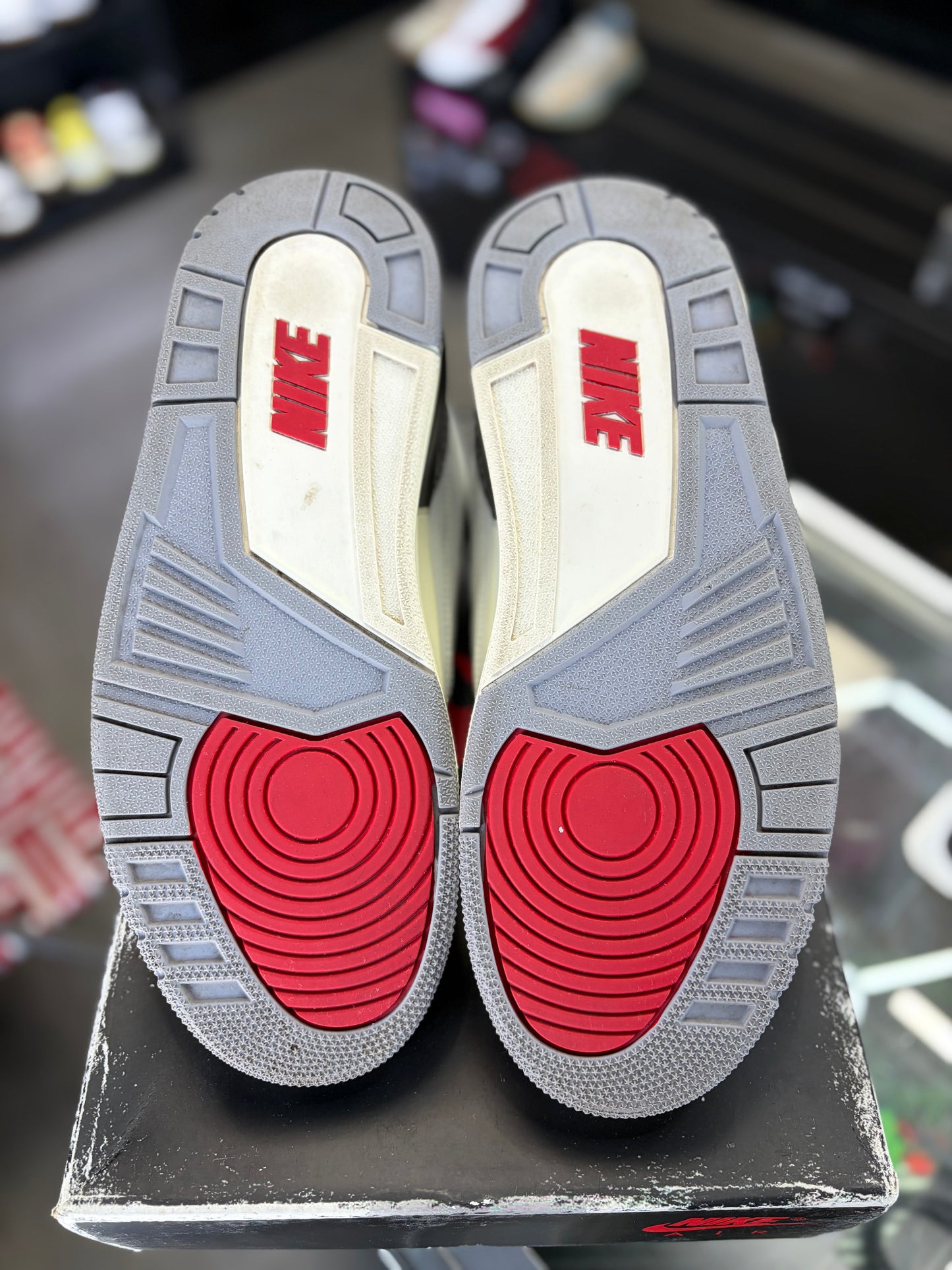 Jordan 3 “White Cement Reimagined” Size 8.5