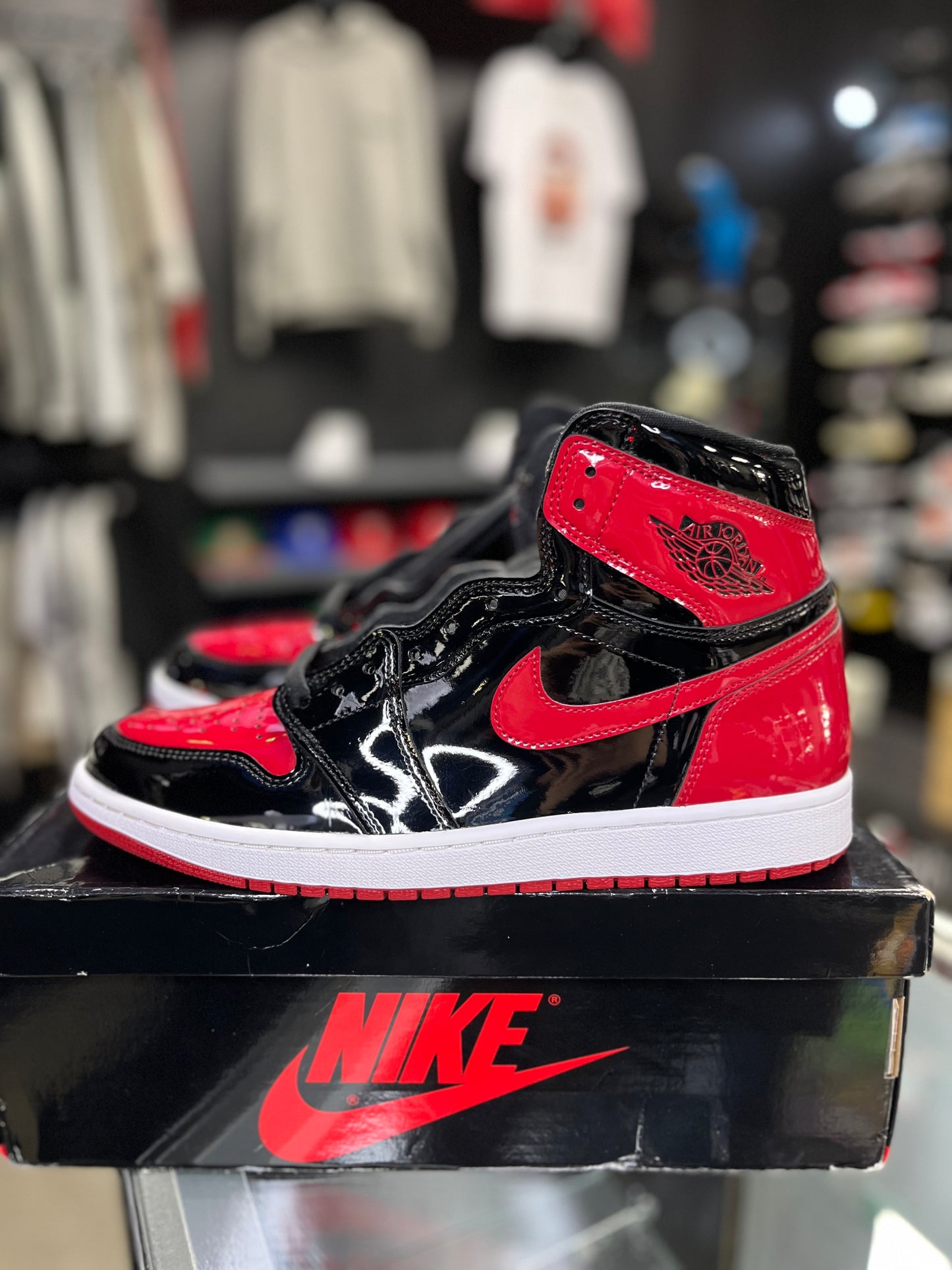 Jordan 1 “Patent Bred” Size 12