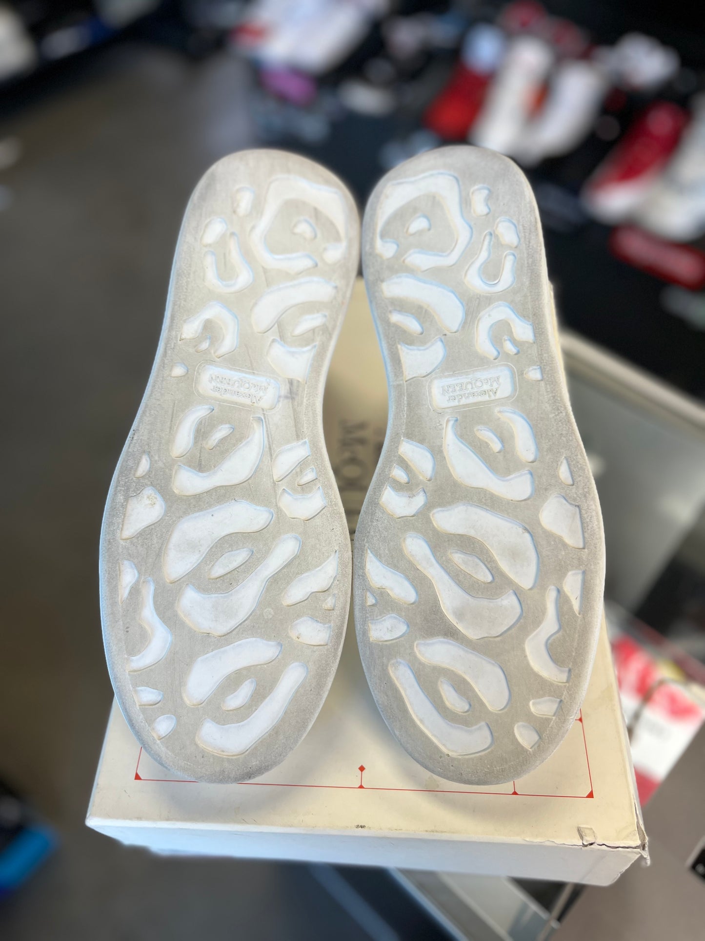 Alexander McQueen “White/Red” Size 42EU