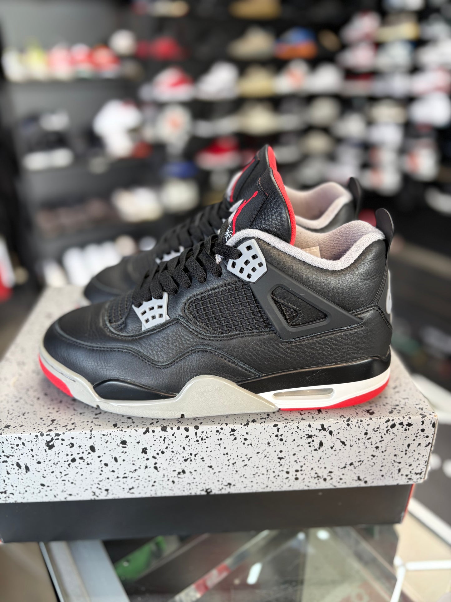 Jordan 4 “Bred Reimagined” Size 8.5