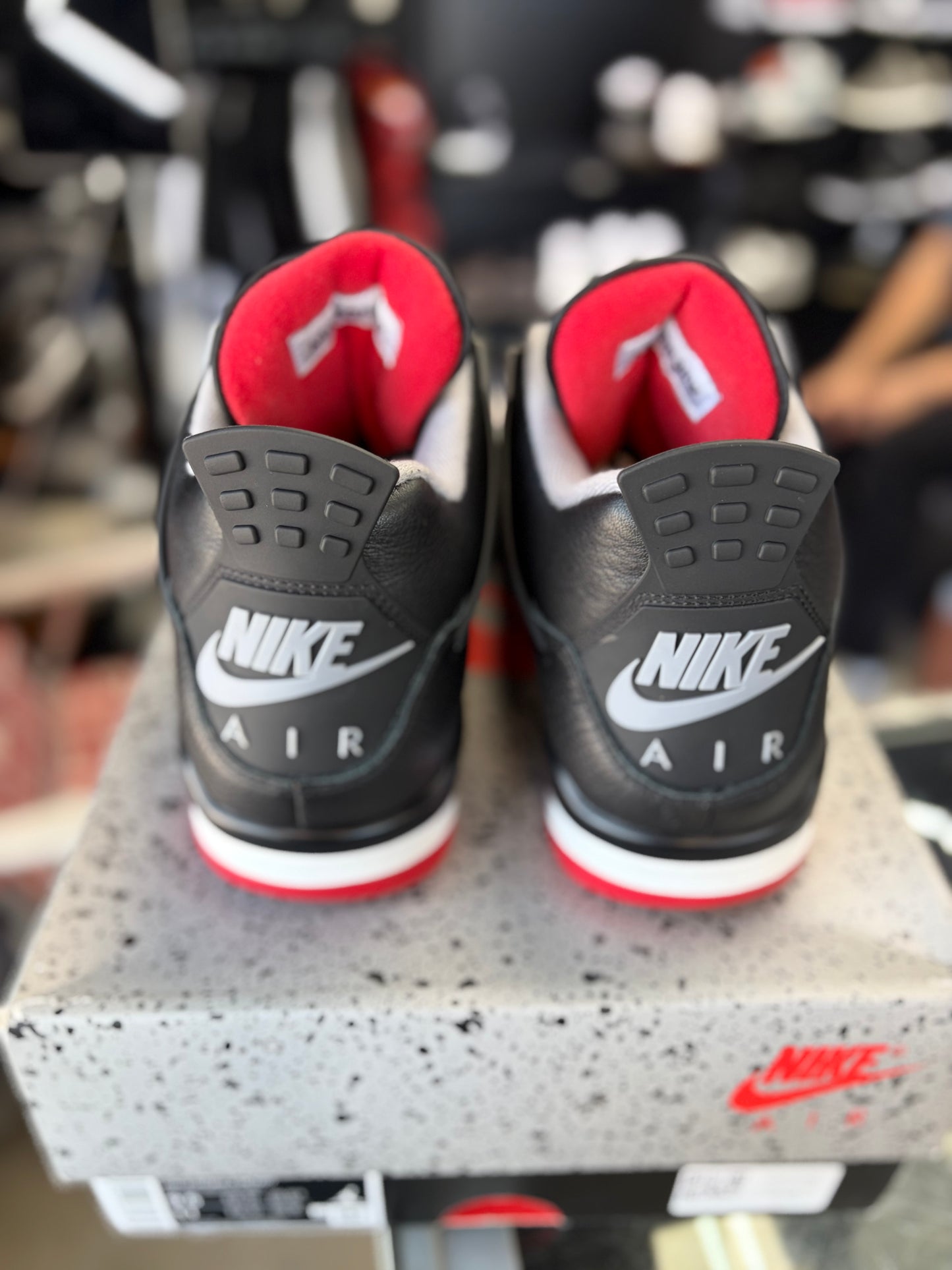 Jordan 4 “Bred Reimagined” Size 9.5