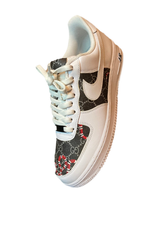 Custom Air Force 1 “Gucci Snake”