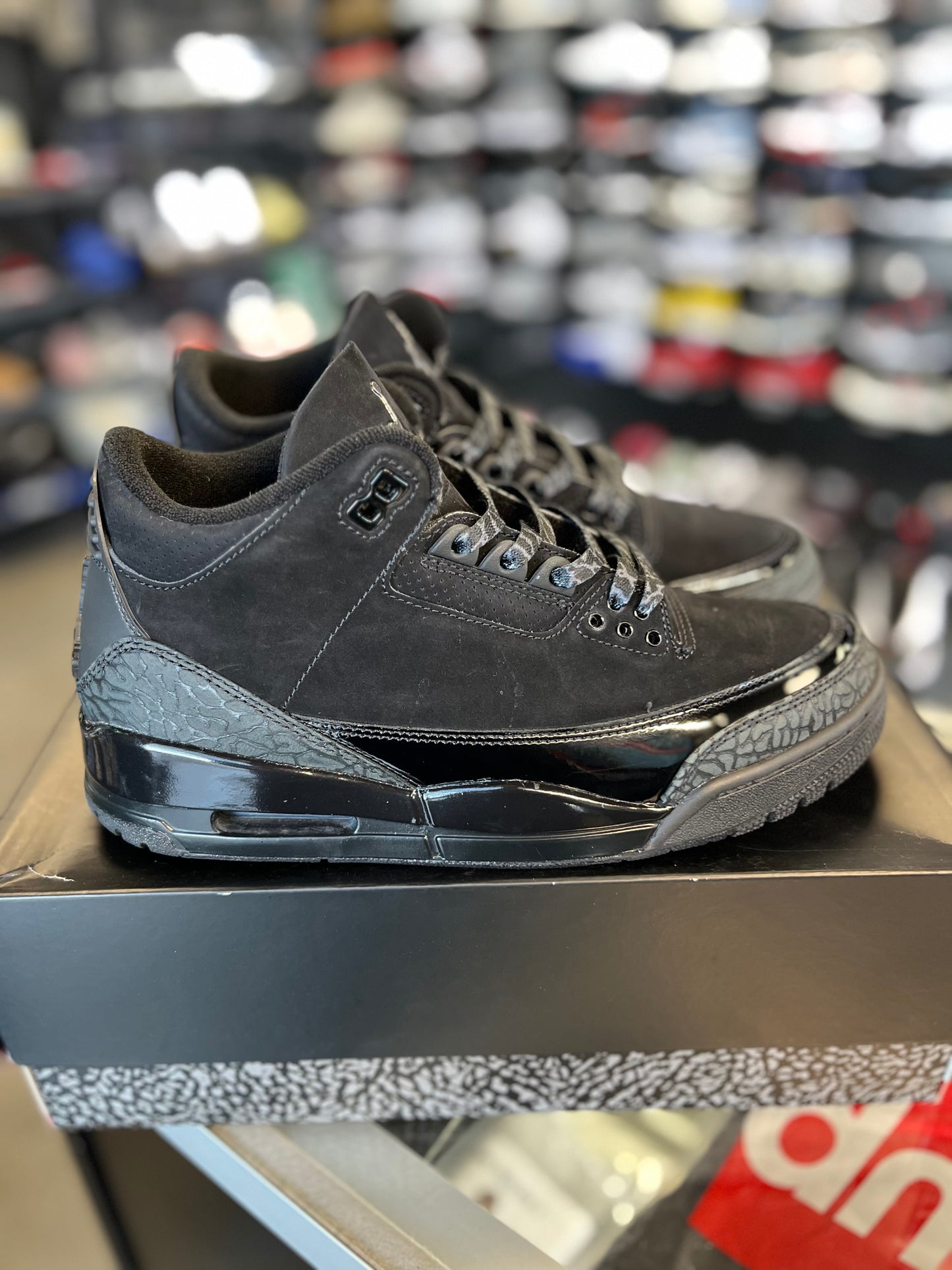 Jordan 3 “Black Cat” Size 9