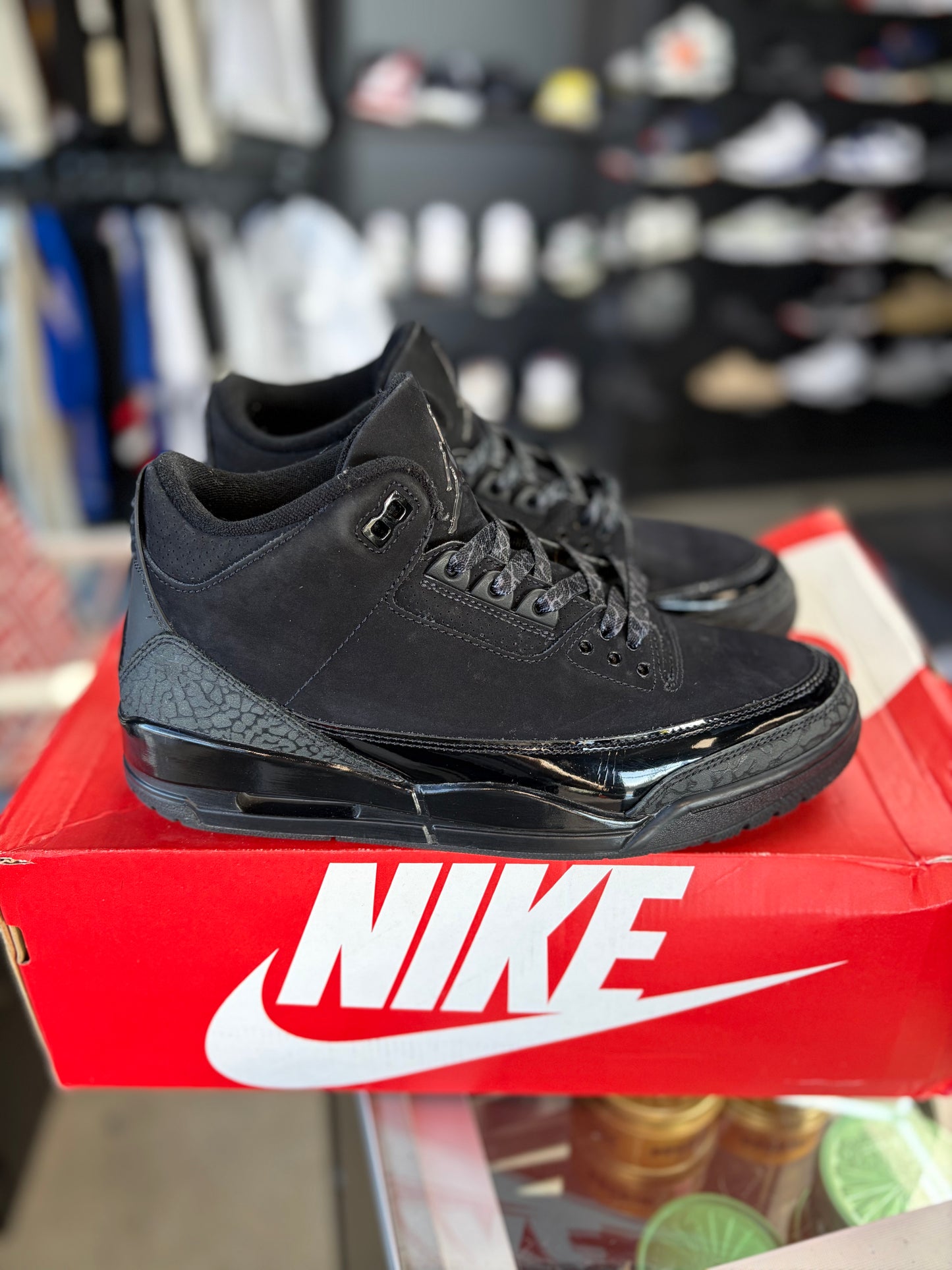 Jordan 3 “Black Cat” Size 9