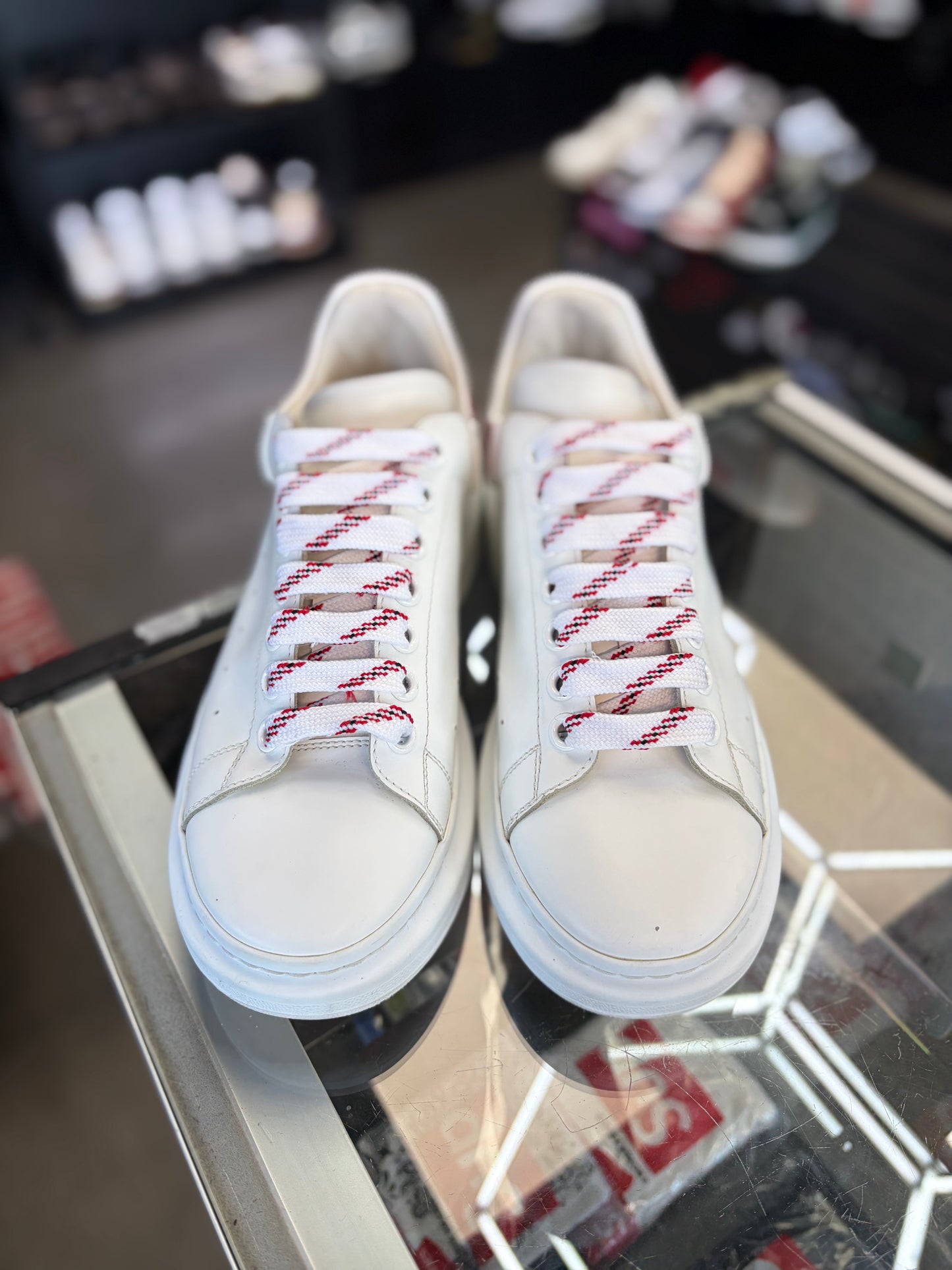 Alexander McQueen “White/Red” Size 40EU