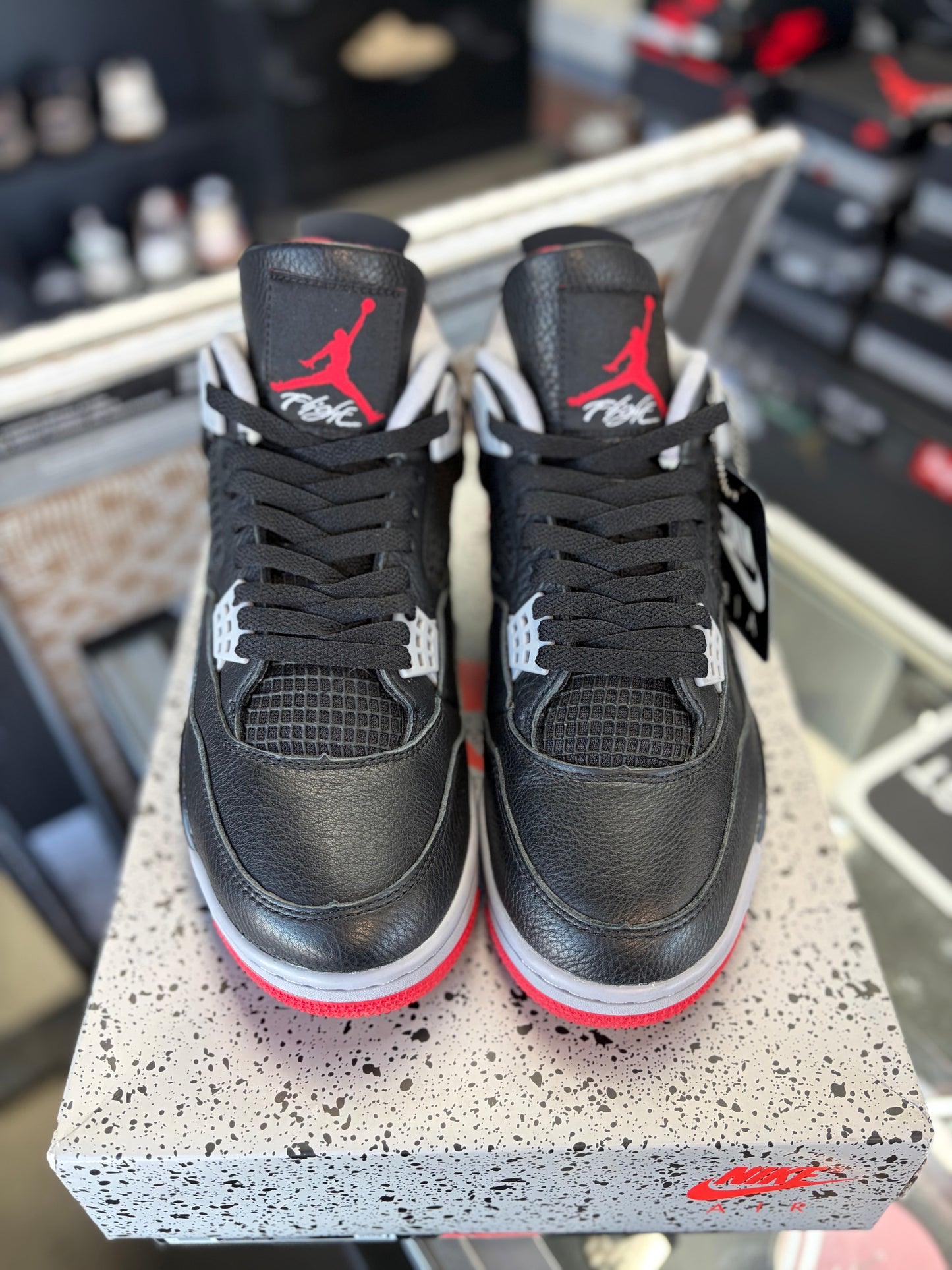Jordan 4 “Bred Reimagined” Size 10