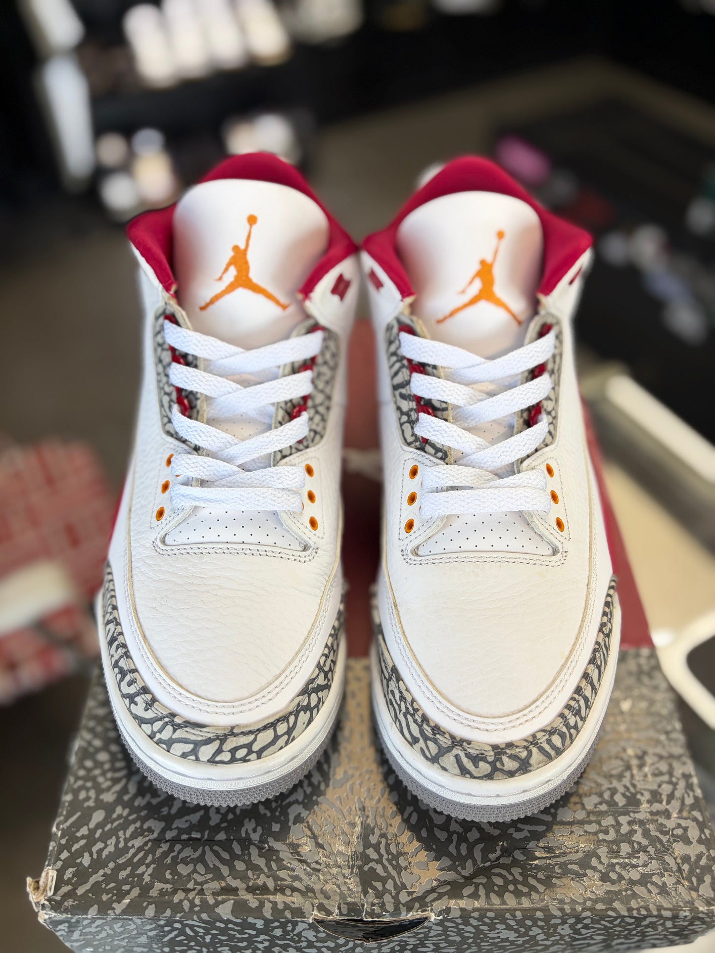Jordan 3 “Cardinal Red” Size 9