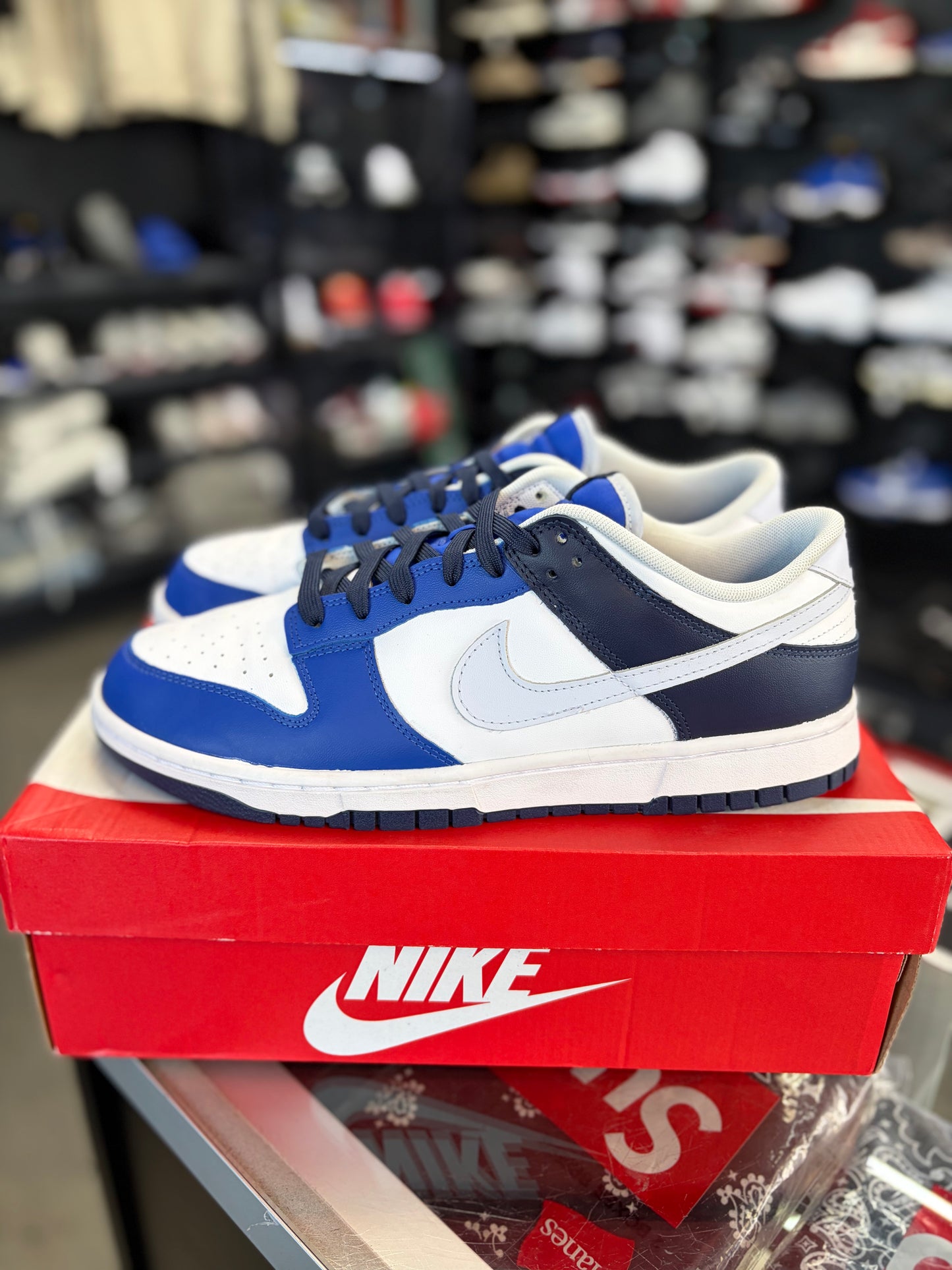 Nike Dunk Low “Game Royal Navy” Size 11.5