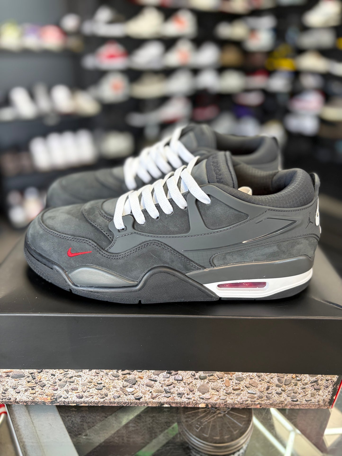 Jordan 4 x Nigel Sylvester “Driveway Grey” Size 9.5