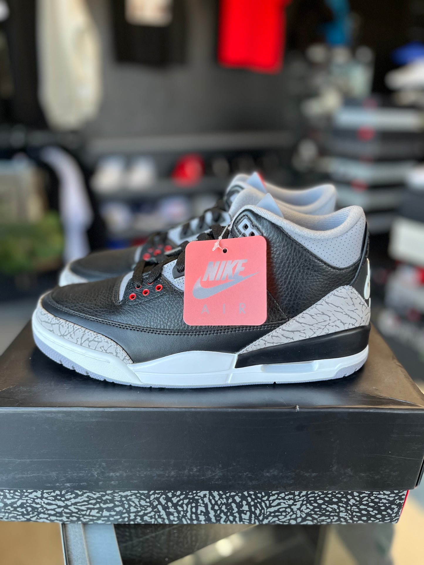 Jordan 3 “Black Cement” (2024) Size 10