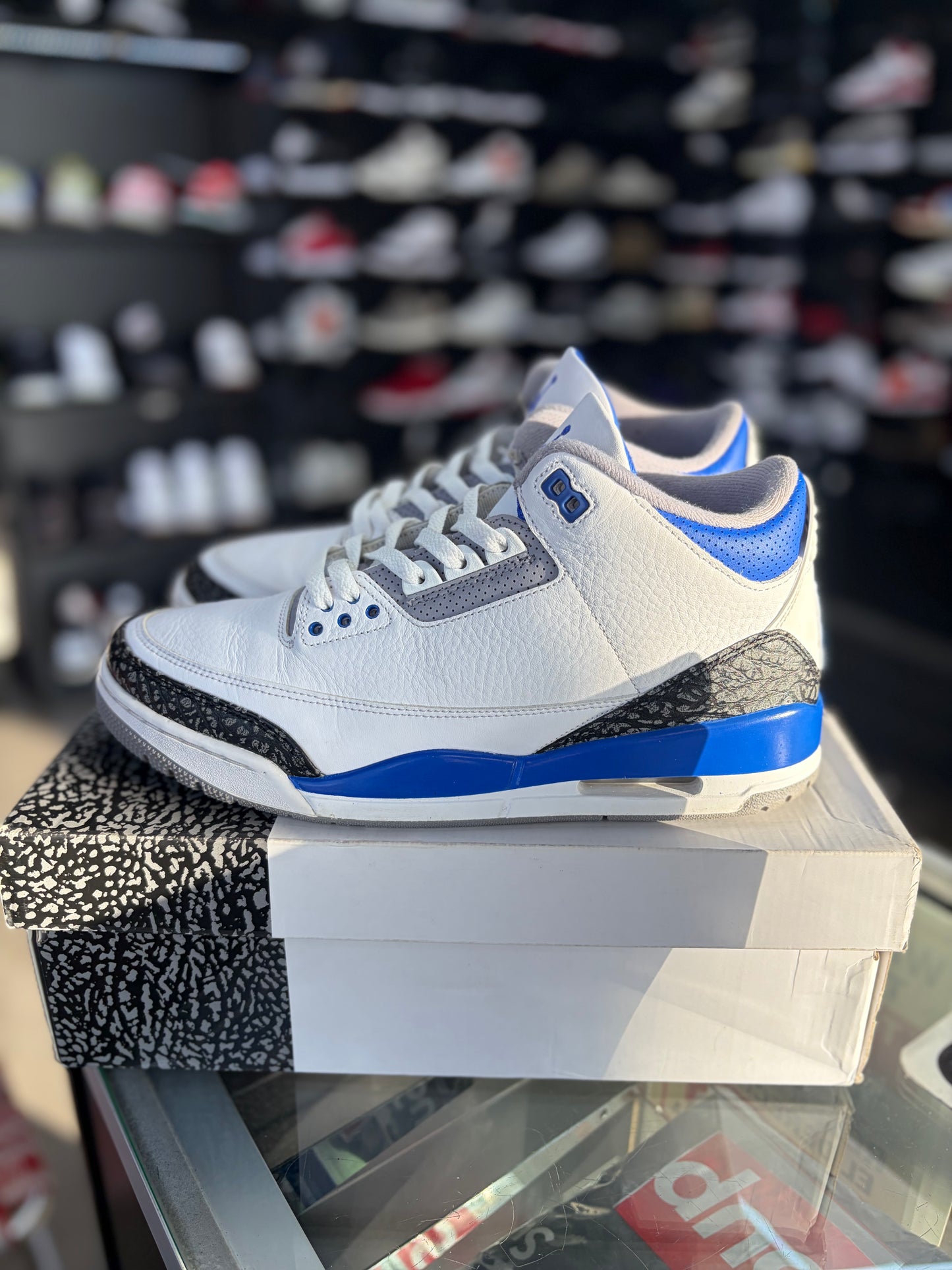 Jordan 3 “Racer Blue” Size 10