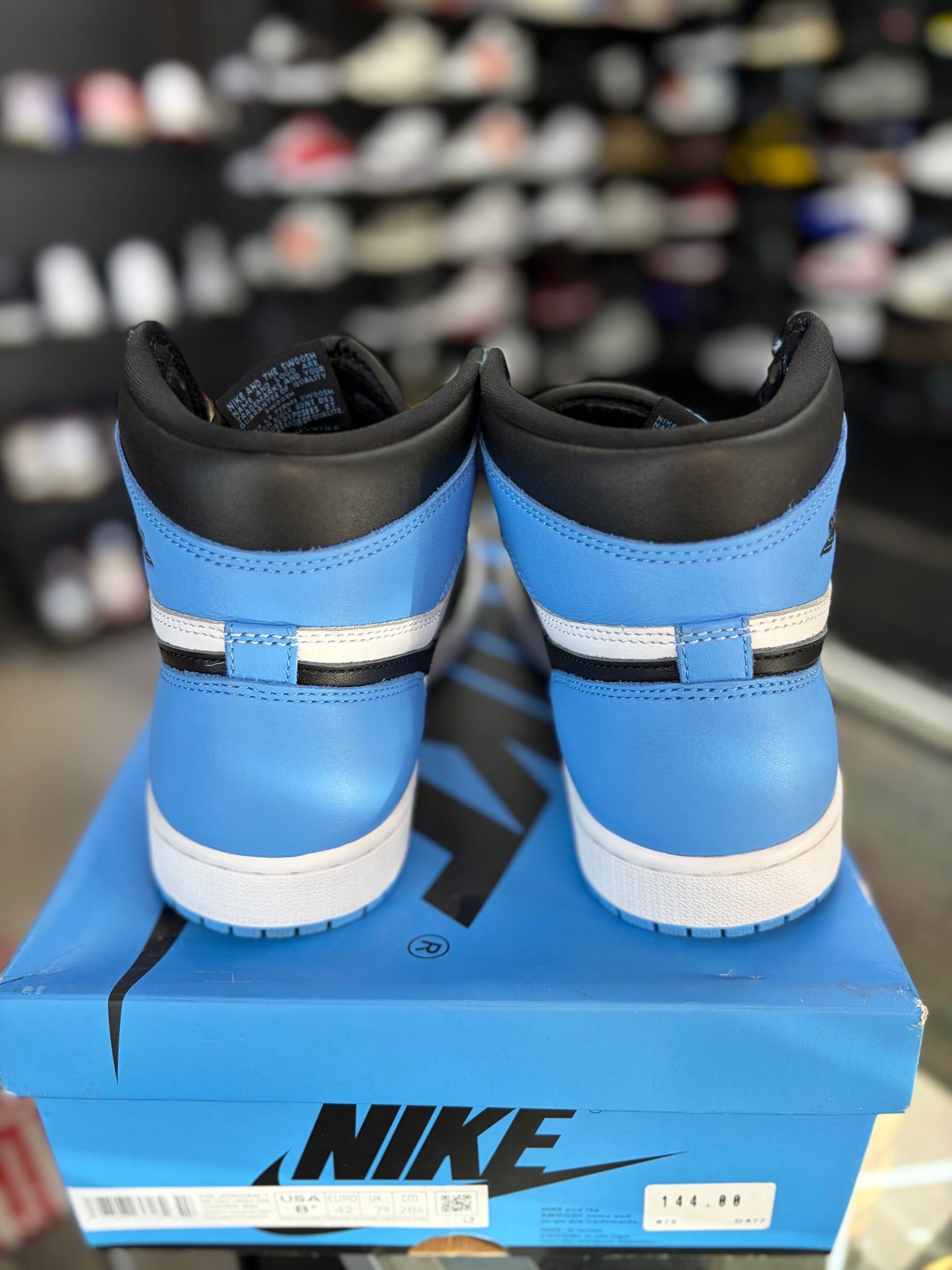 Jordan 1 “UNC Toe” Size 8.5