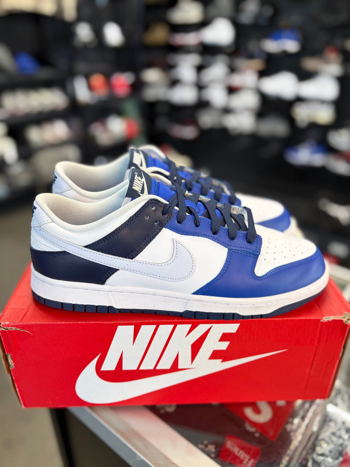 Nike Dunk Low “Game Royal Navy” Size 11.5