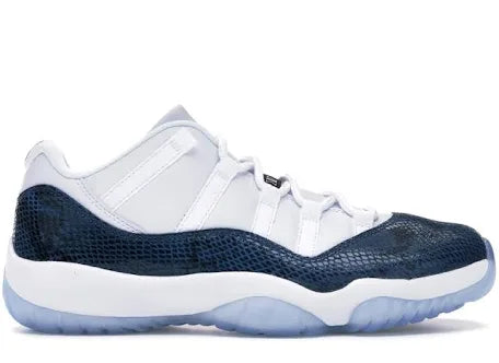 Jordan 11 Low “Navy Snakeskin” Size 9.5