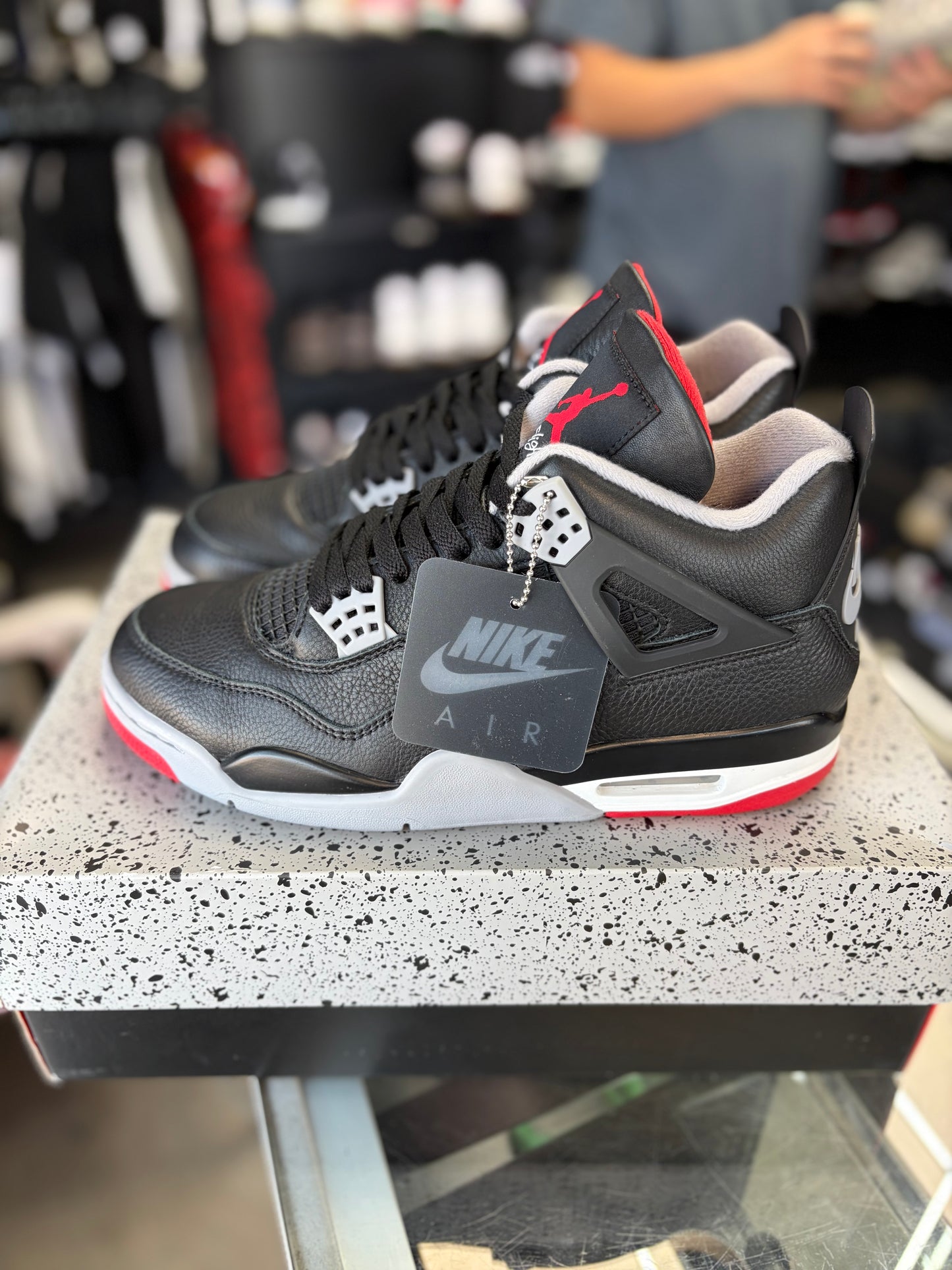 Jordan 4 “Bred Reimagined” Size 9.5