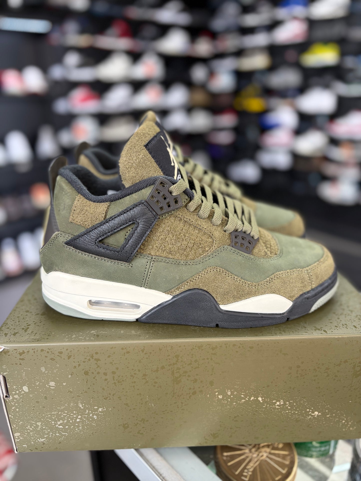 Jordan 4 “Craft Olive” Size 8.5