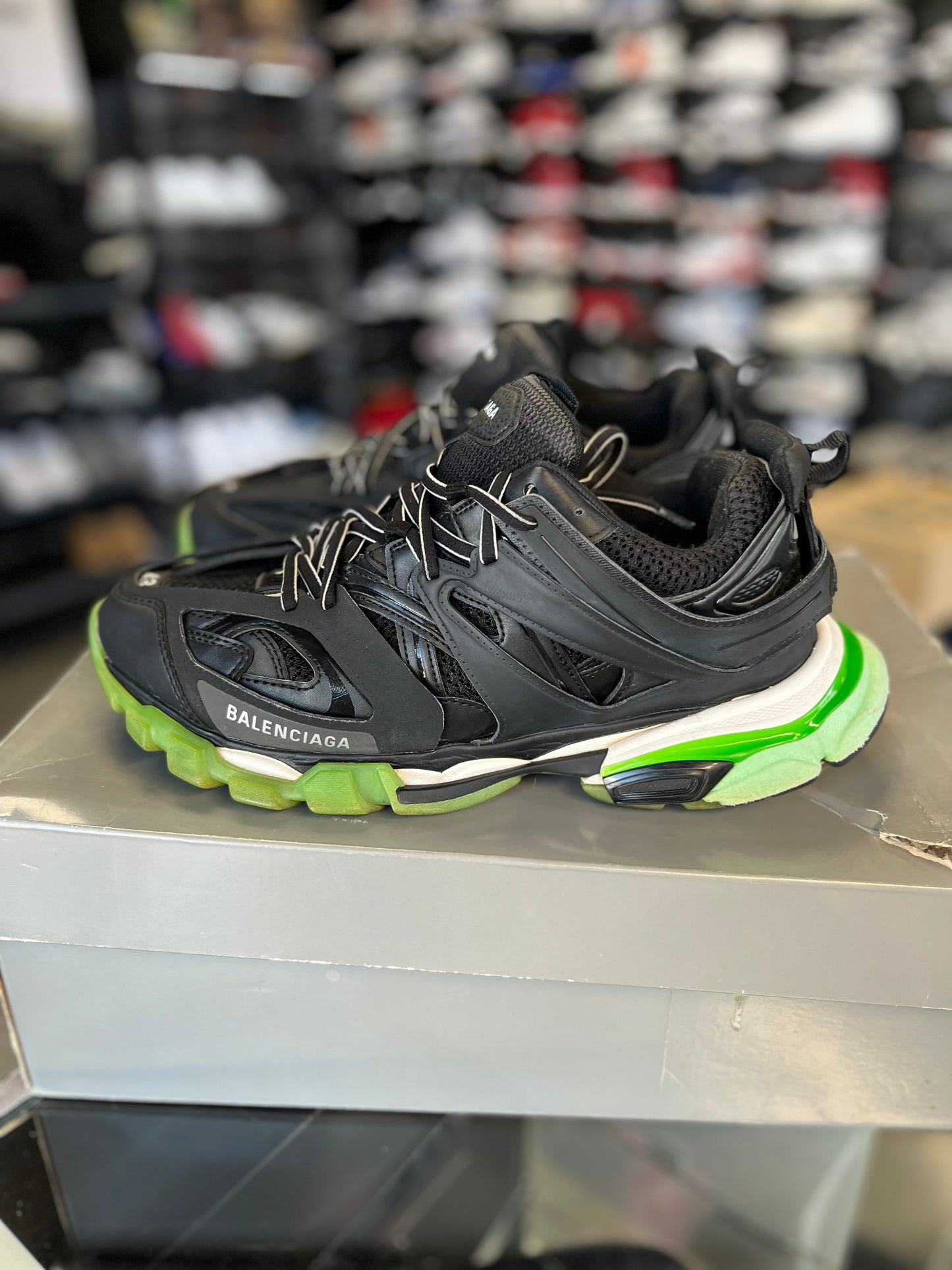 Balenciaga Track “Black/Glow In The Dark” Size 43EU