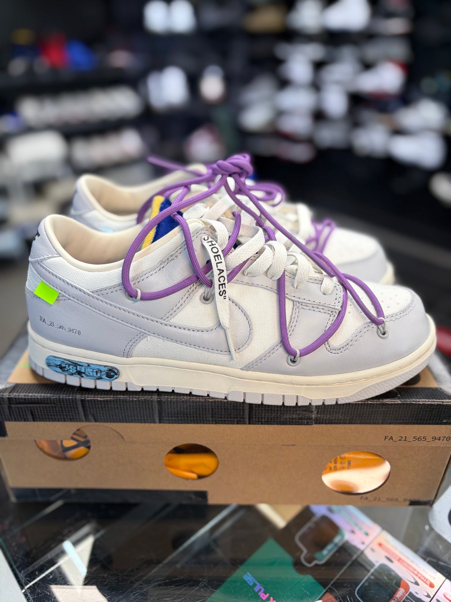 Nike Dunk Off White “Lot 48” Size 9