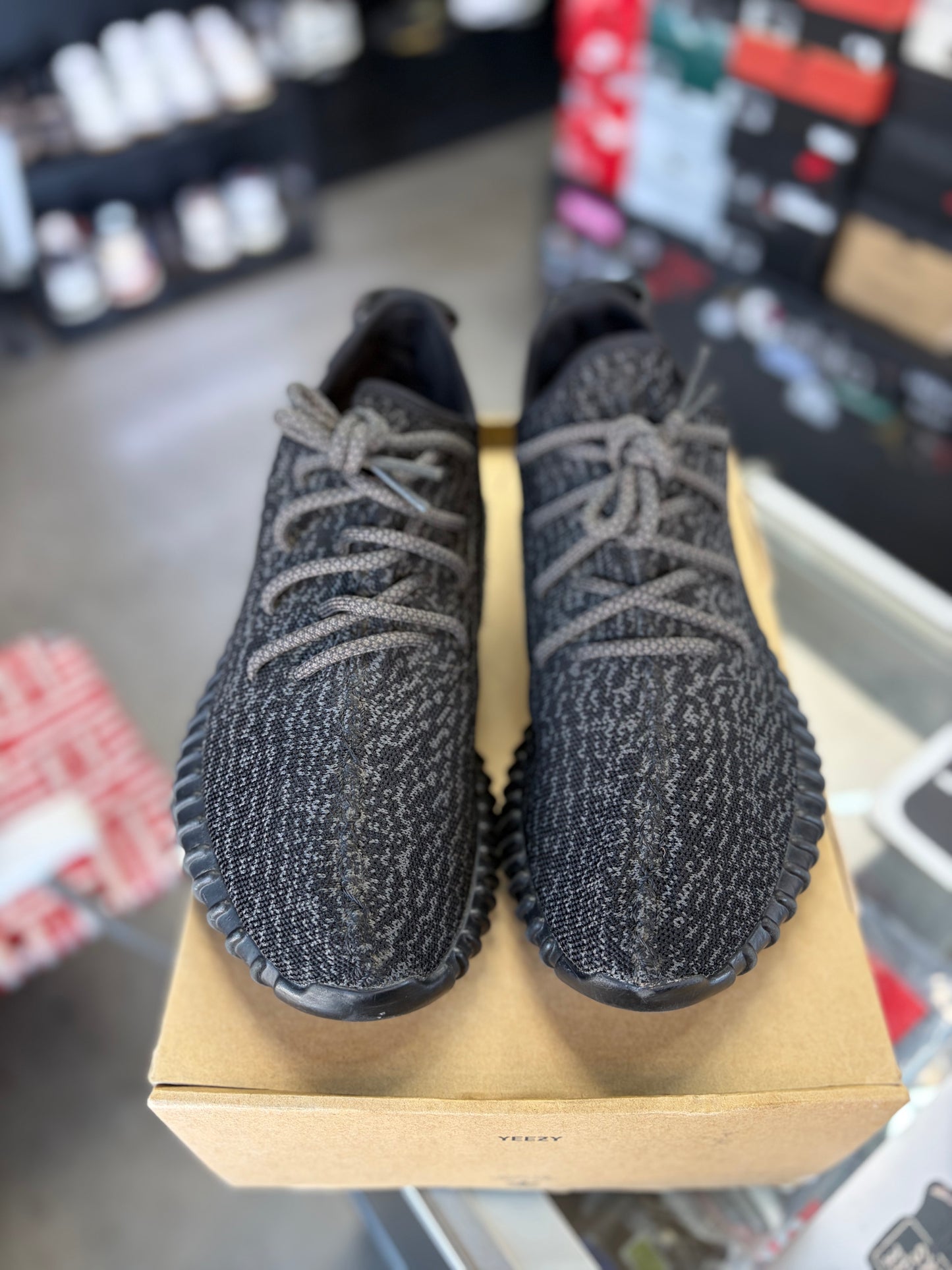 Yeezy 350 “Pirate Black” Size 10