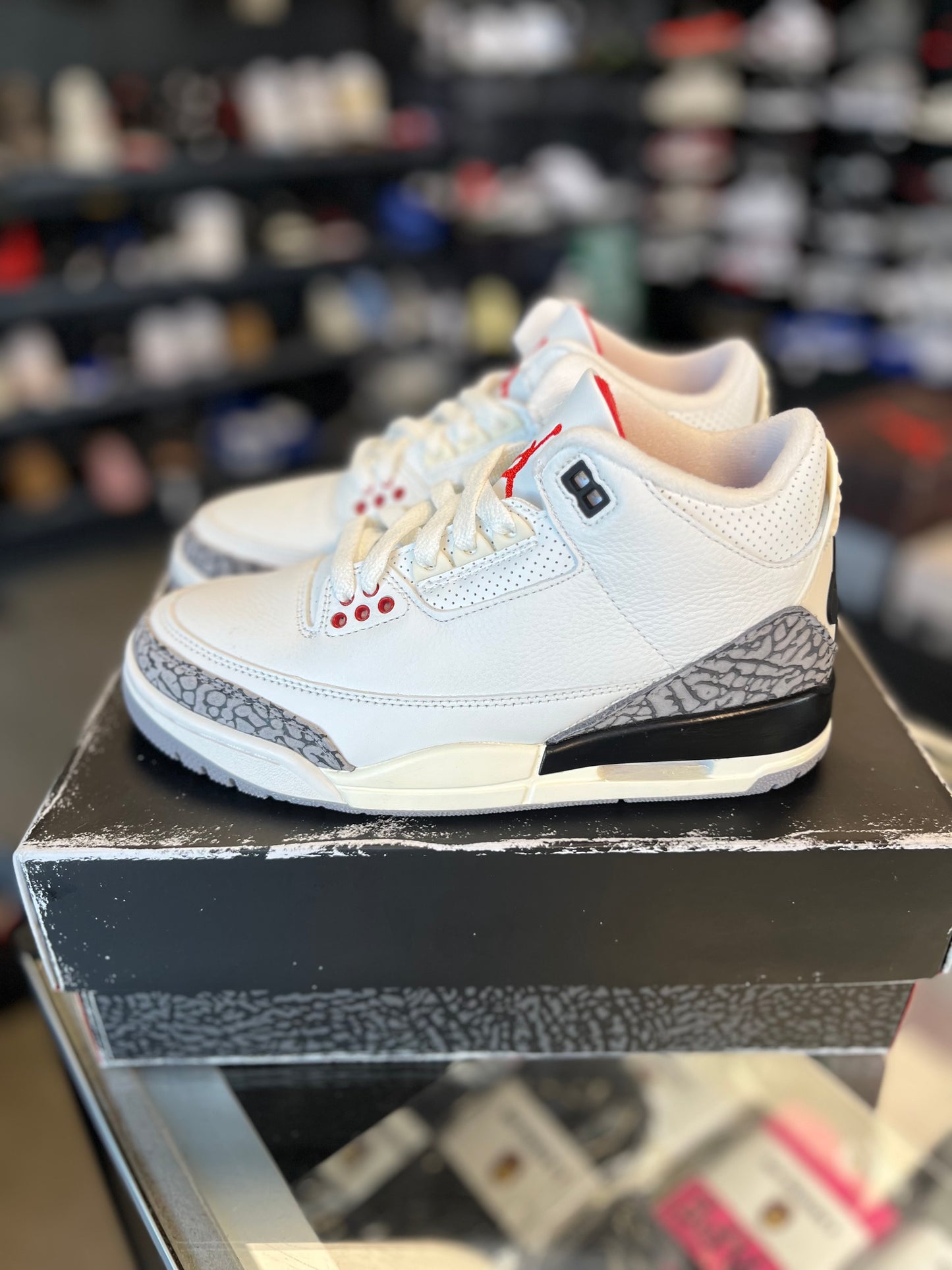 Jordan 3 “White Cement” (Gs) Size 4.5y / 6w