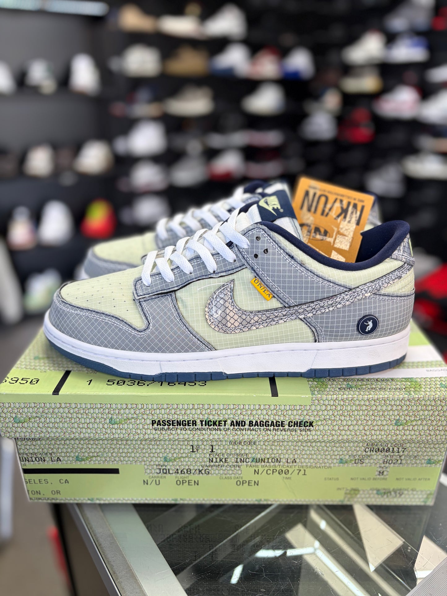 Nike Dunk Union “Pistachio” Size 11.5