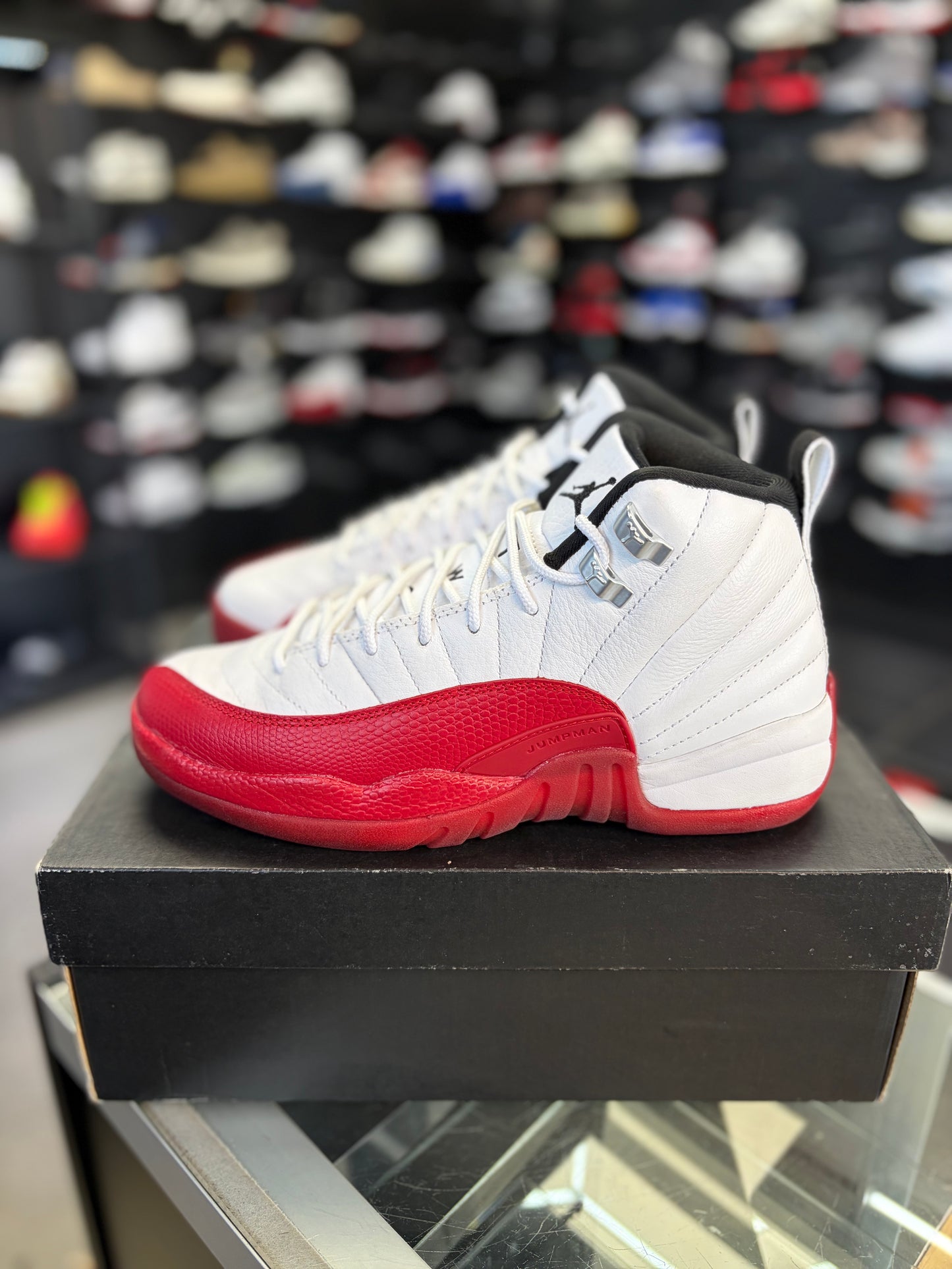 Jordan 12 (Gs) “Cherry” Size 6y/7.5w