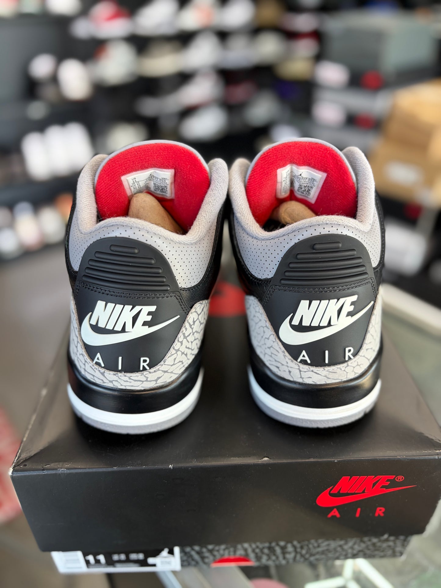 Jordan 3 “Black Cement” (2024) Size 11