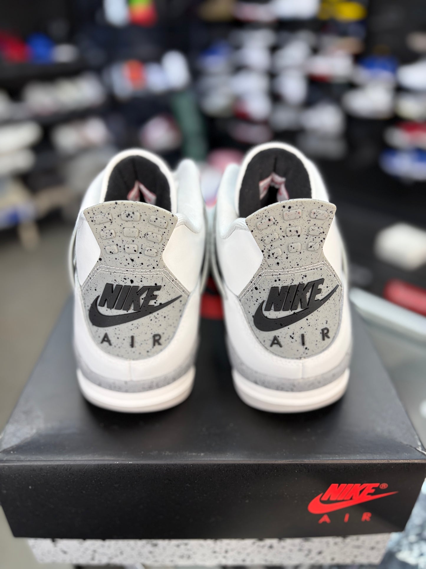 Jordan 4 “White Cement” Size 9.5