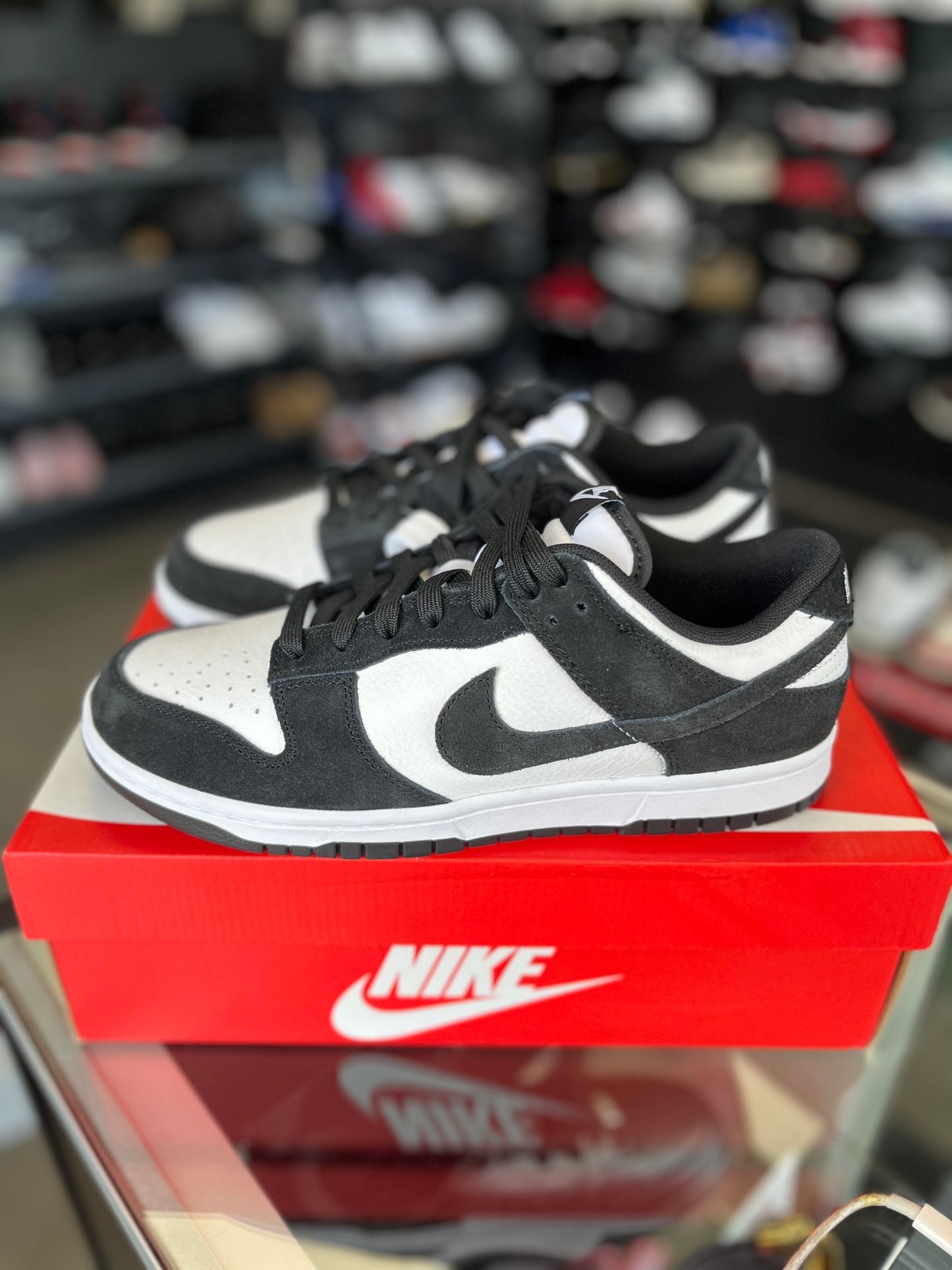 Nike Dunk “Black/White” Suede Size 8.5