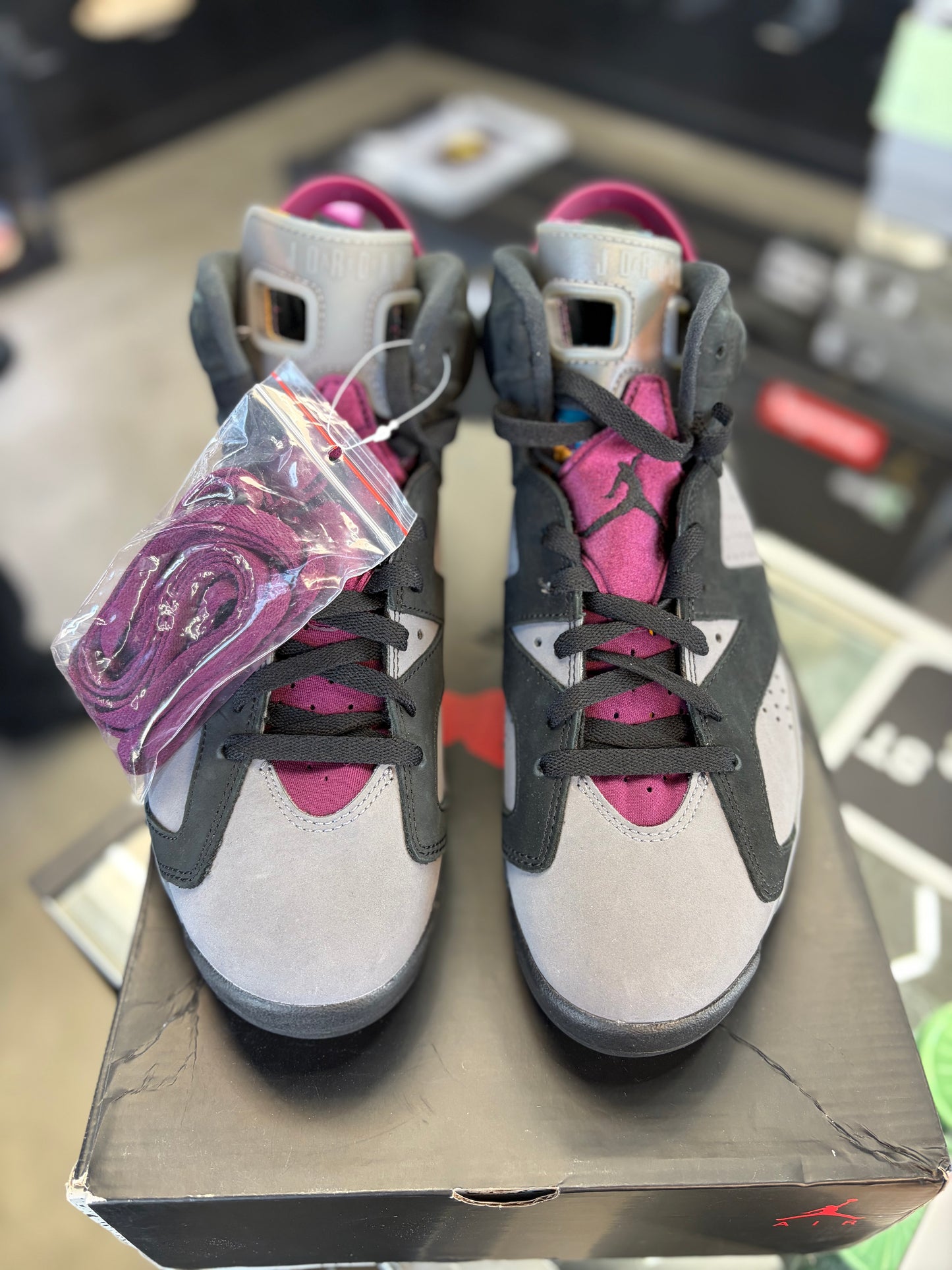 Jordan 6 “Bordeaux” Size 9.5