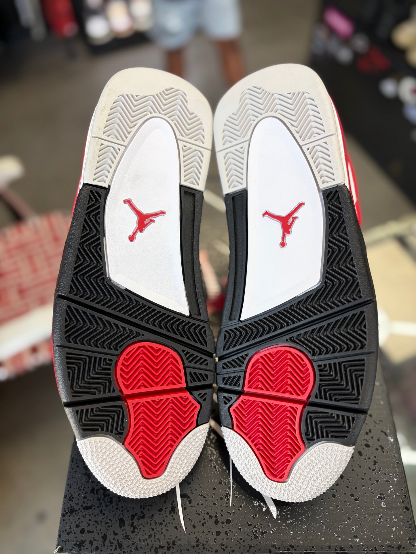 Jordan 4 “Red Cement” Size 10.5