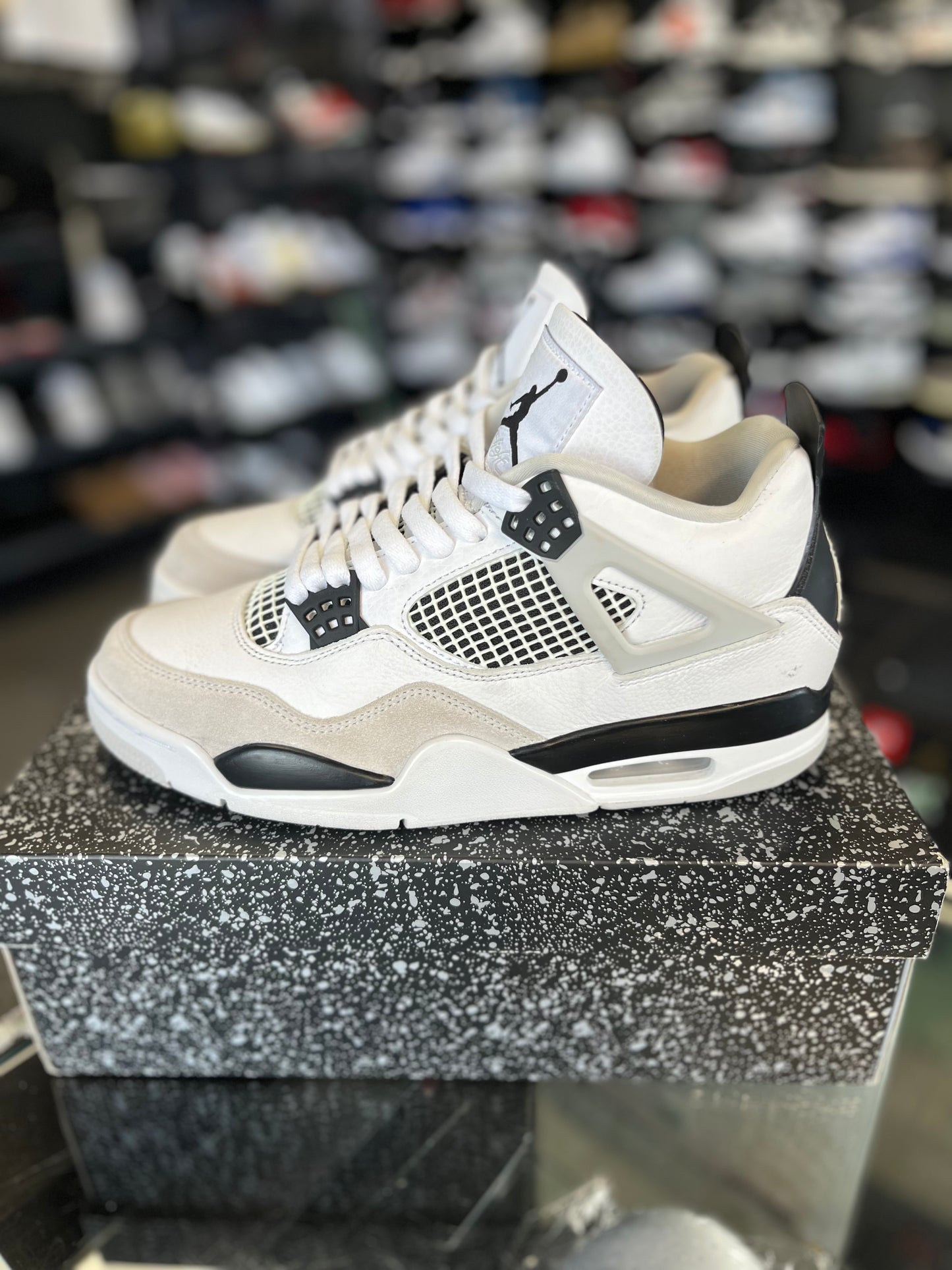 Jordan 4 “Military Black” Size 9