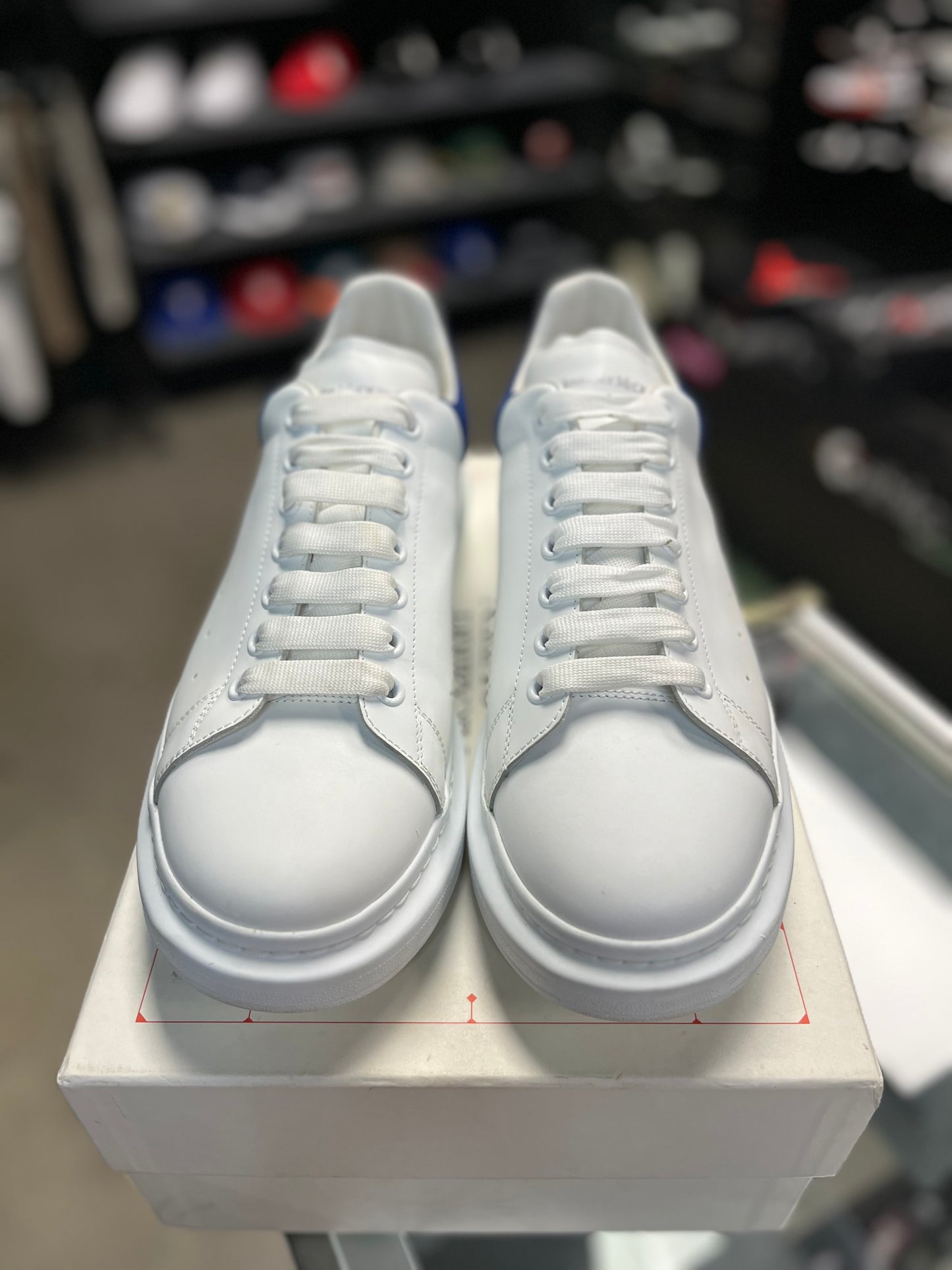 Alexander McQueen “White/Blue” Size 45EU