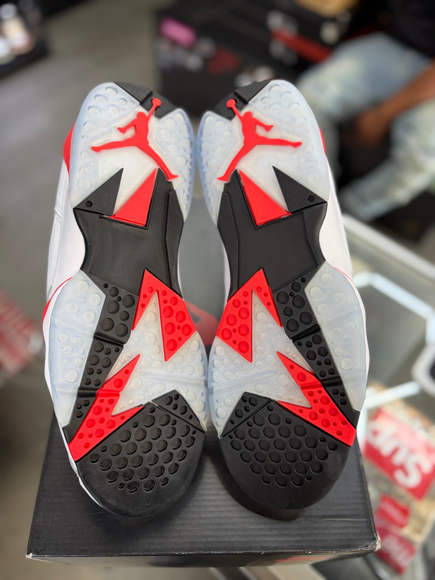 Jordan 7 “White Infrared” Size 10