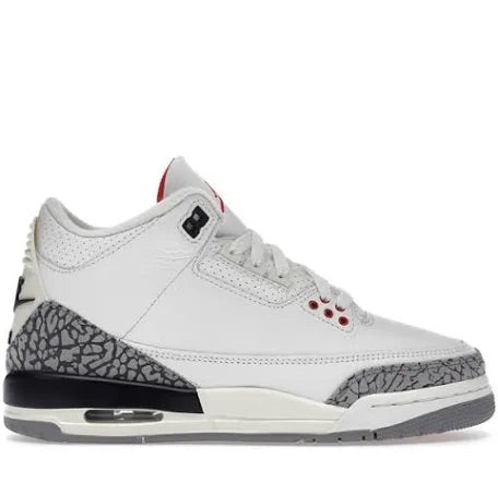 Jordan 3 “White Cement” (Gs) Size 4.5y / 6w