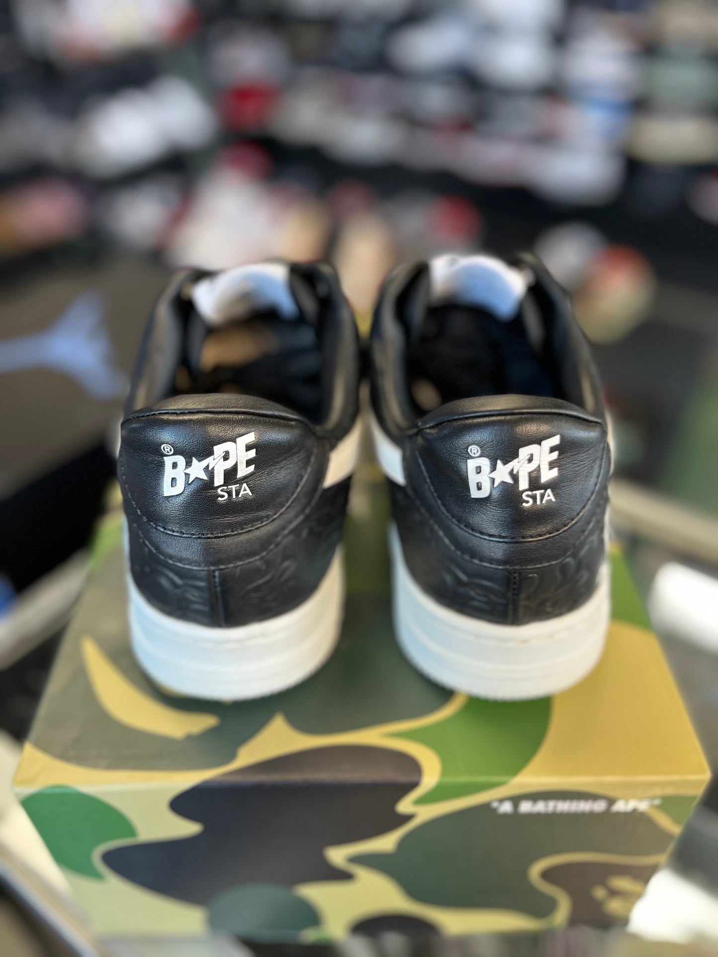 Bapesta #3 “Black/White” Size 11