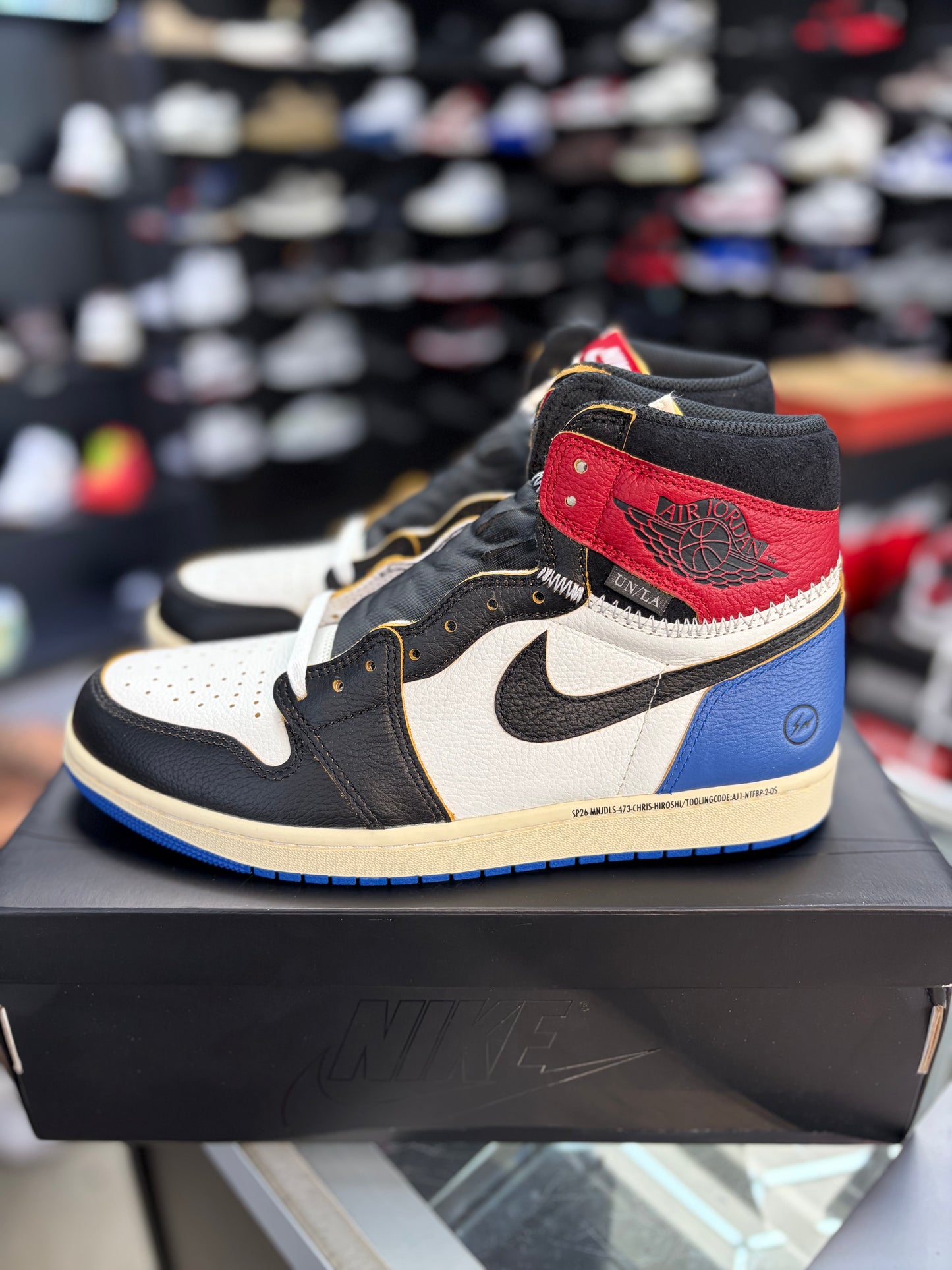Jordan 1 x Union “Fragment” Size 10.5