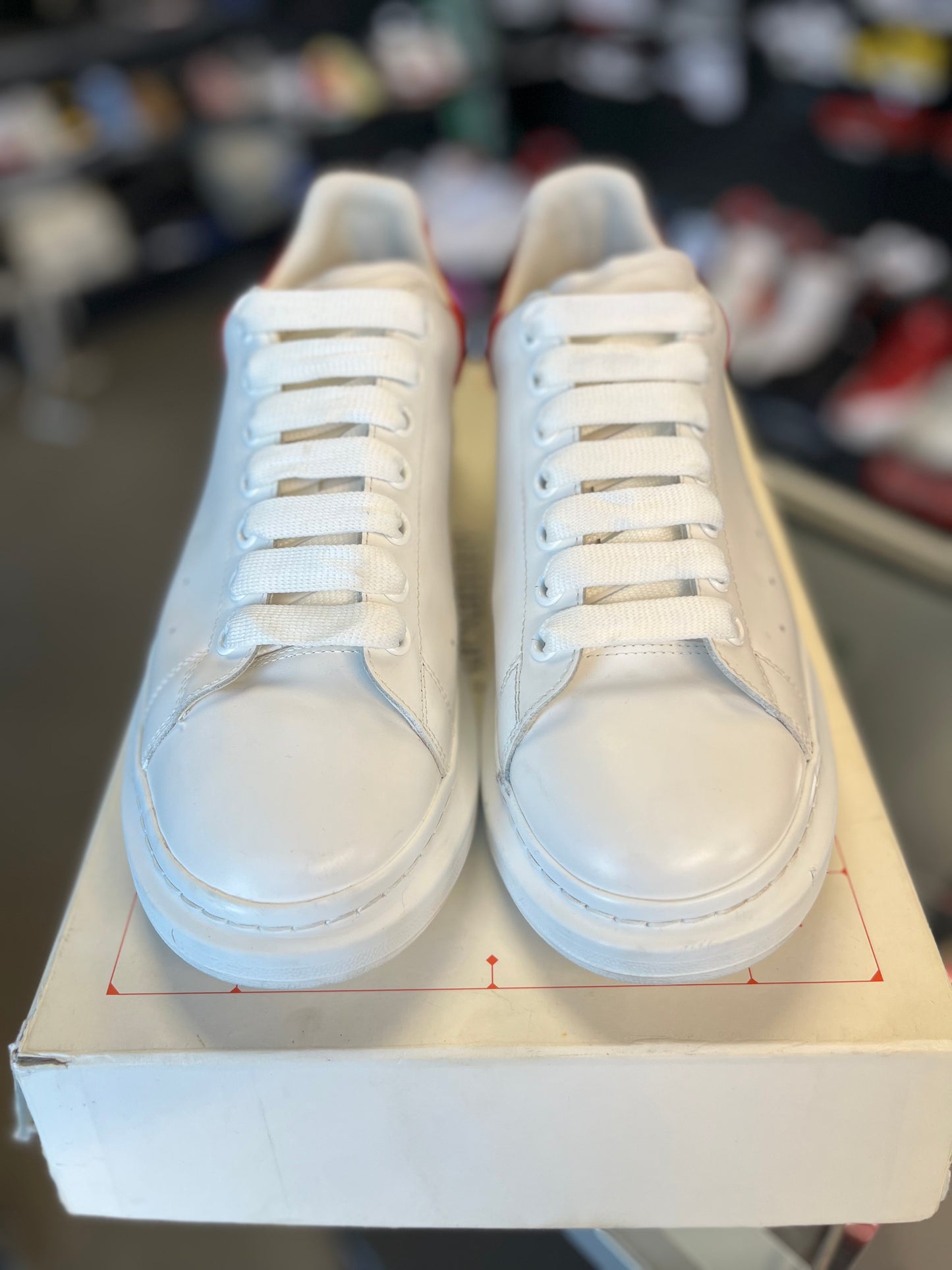 Alexander McQueen “White/Red” Size 42EU